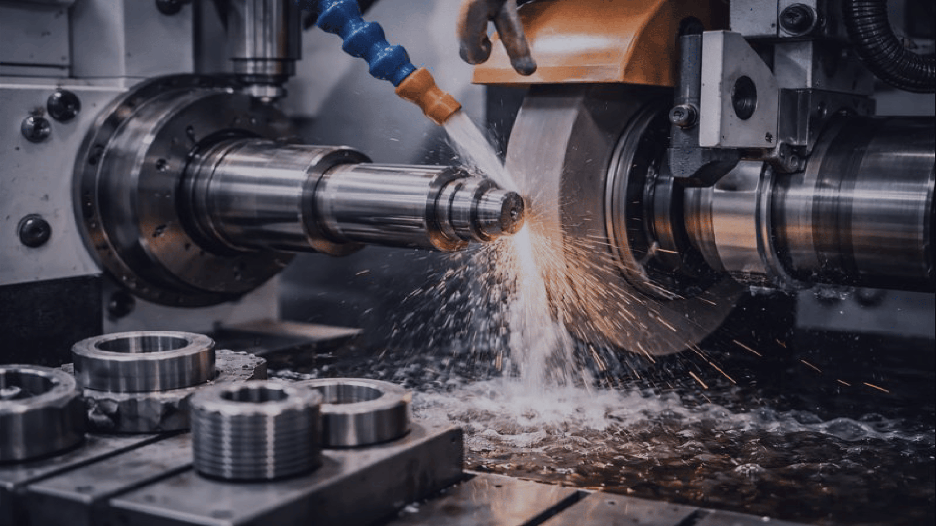 silver and black coffee machine