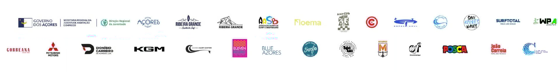 event sponsors logos.logótipos dos patrocinadores do evento