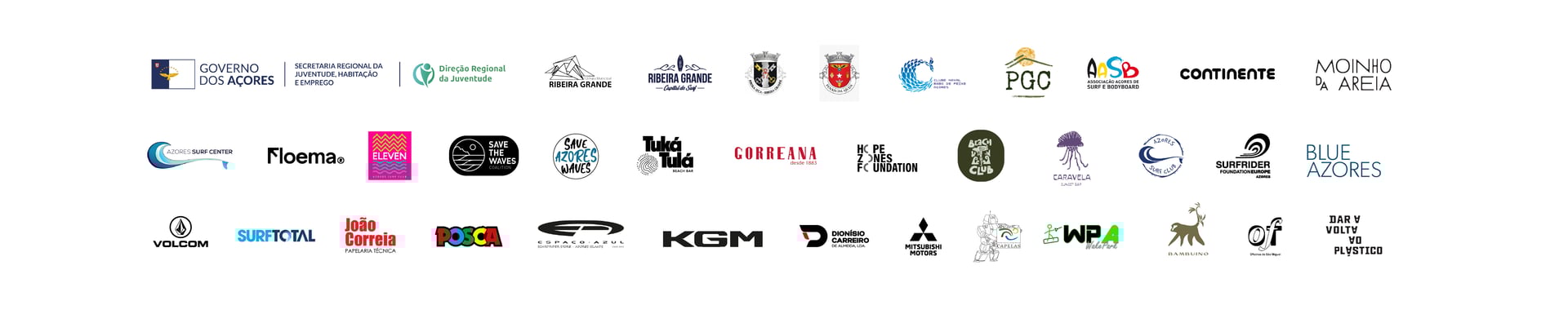 event sponsors logos.logótipos dos patrocinadores do evento