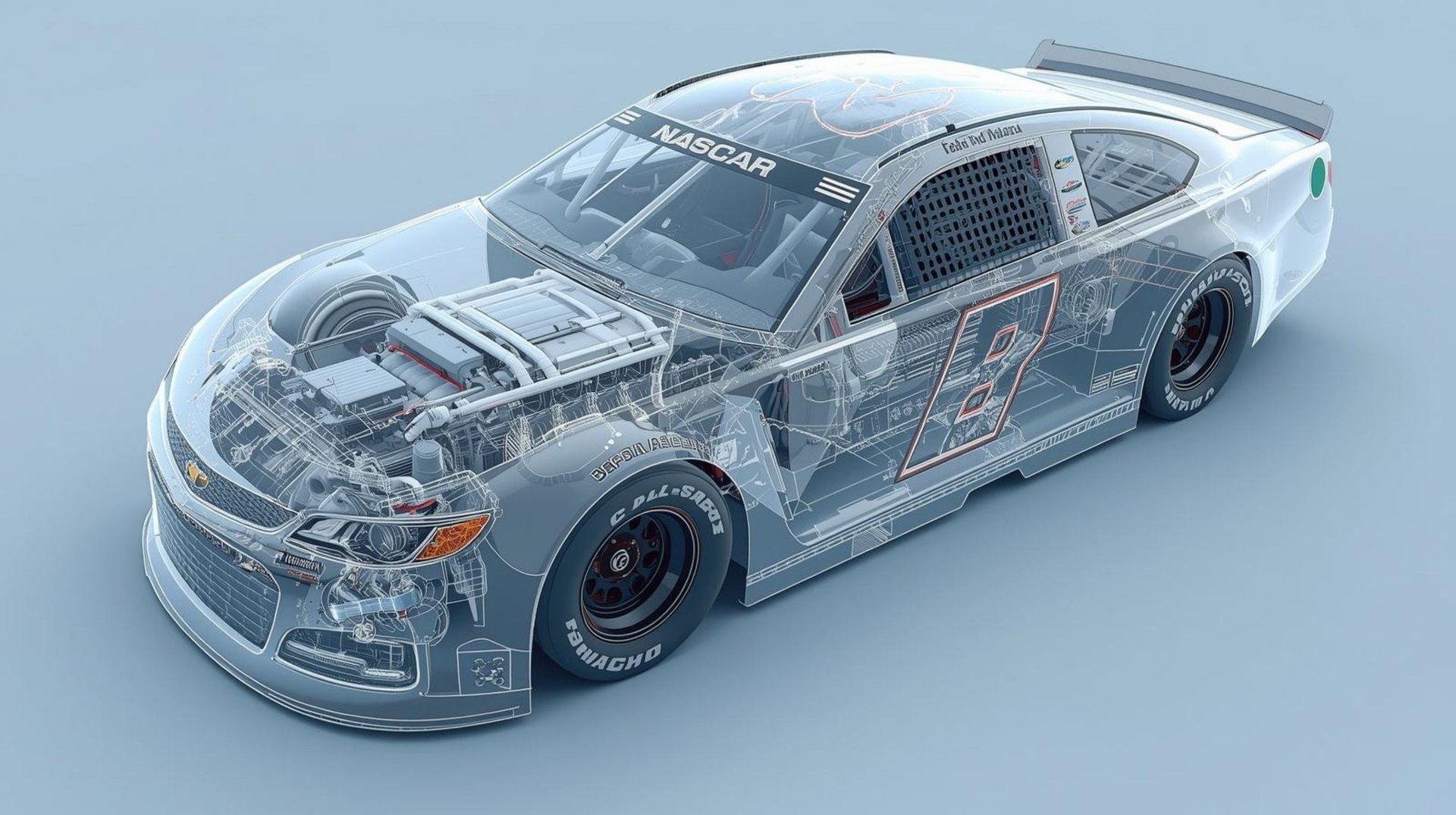 an abstract photo of a curved building with a blue sky in the background