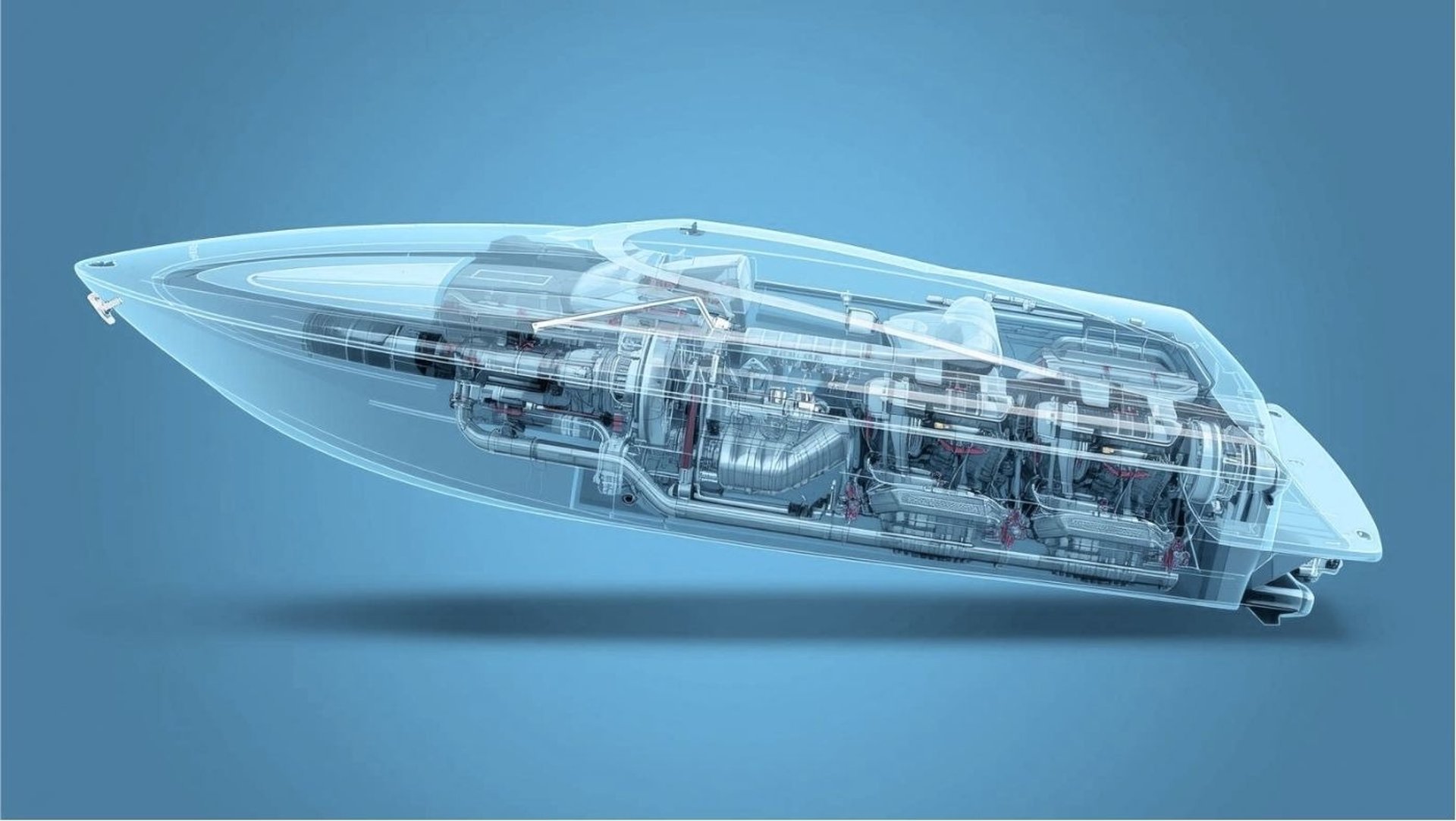 an abstract photo of a curved building with a blue sky in the background