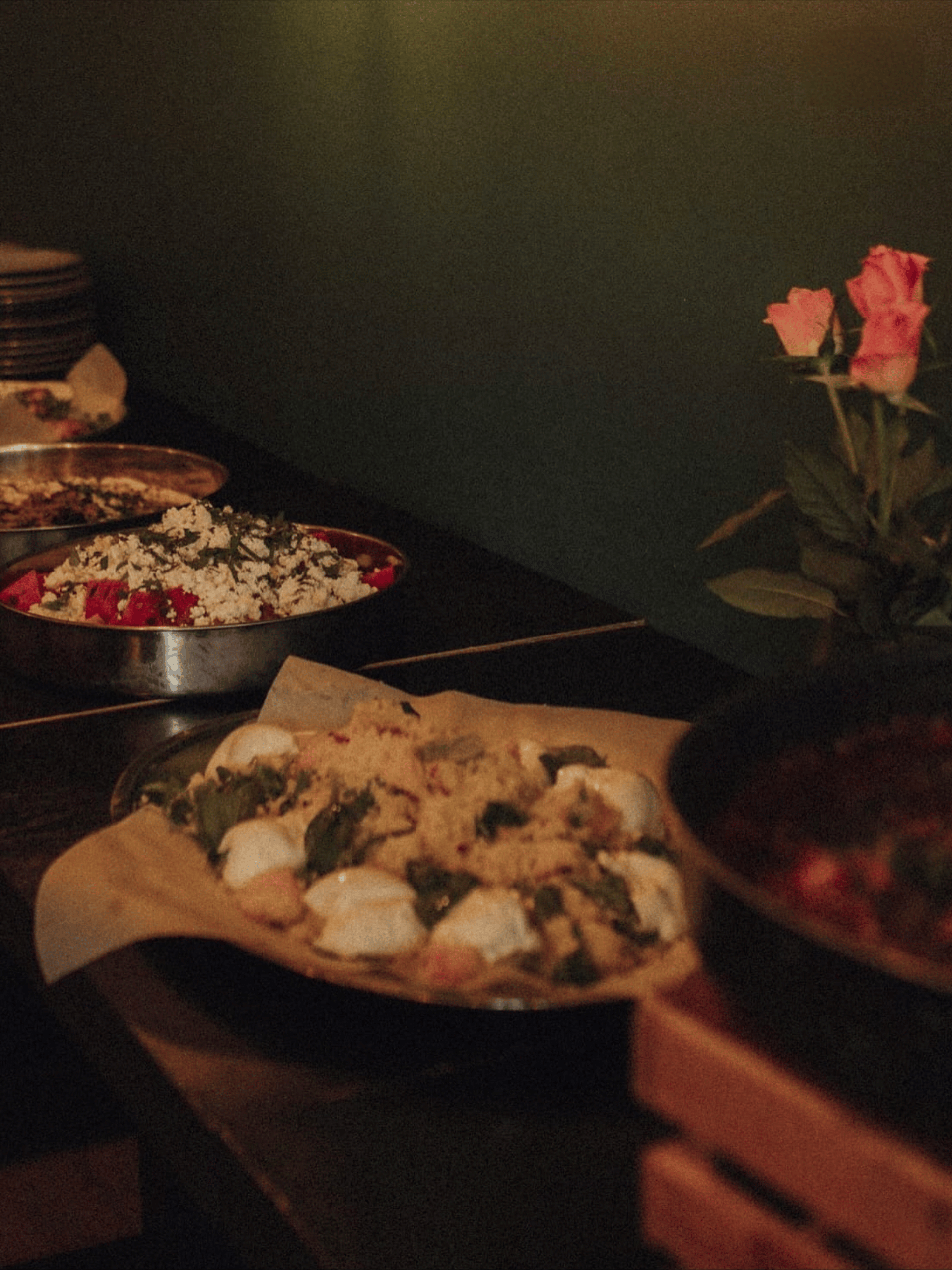 mountain range under blue sky