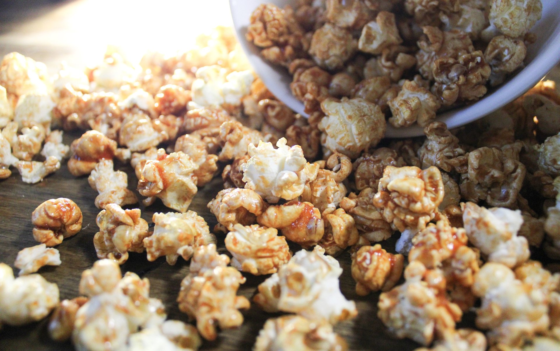 photo of popcorn