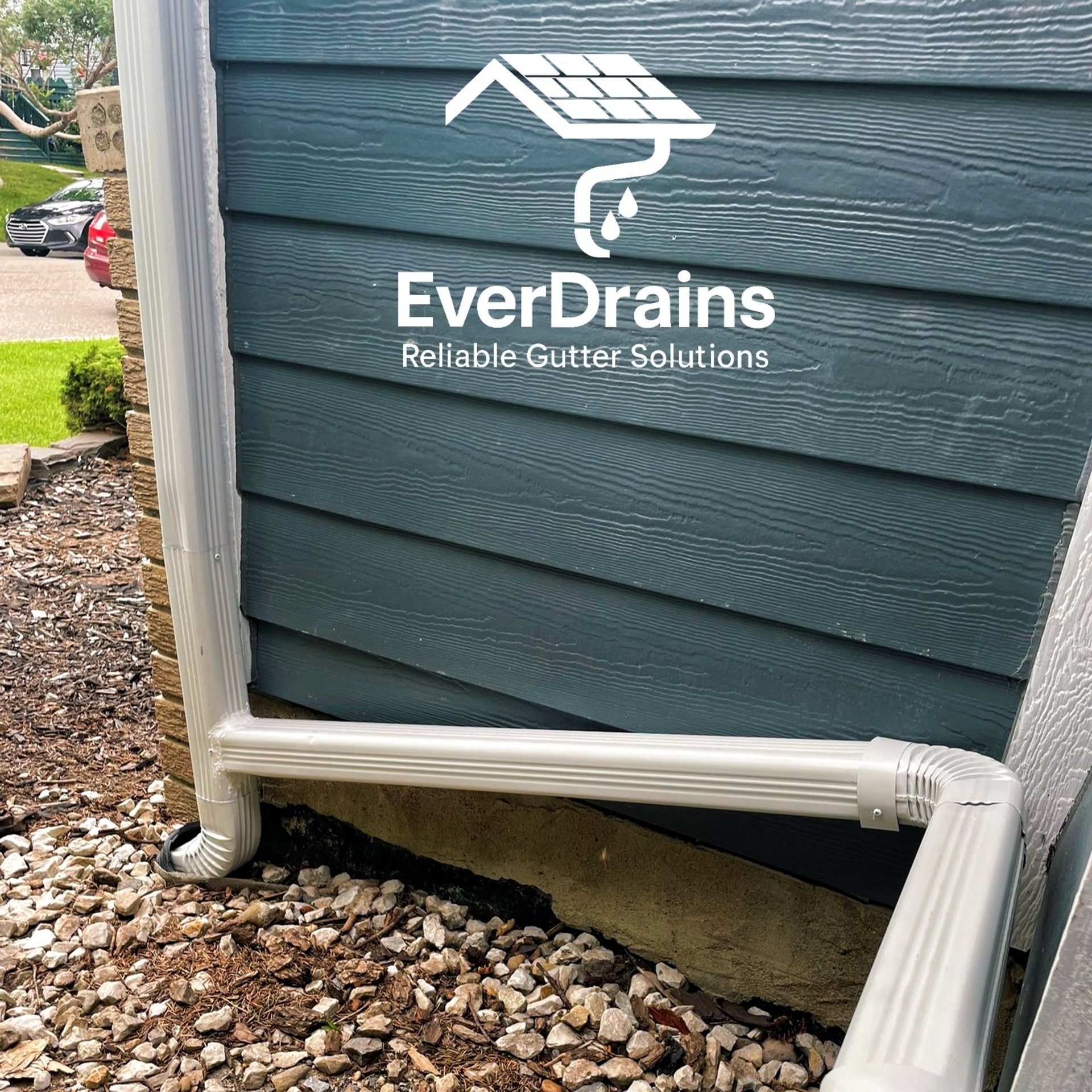 Downspout installation and gutter repair by EverDrains experts