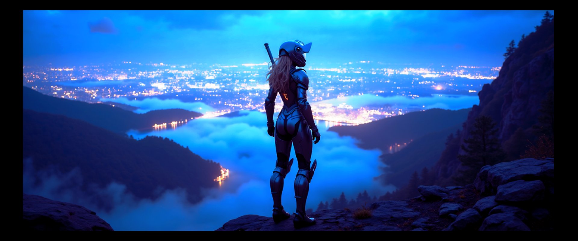 mountain range under blue sky