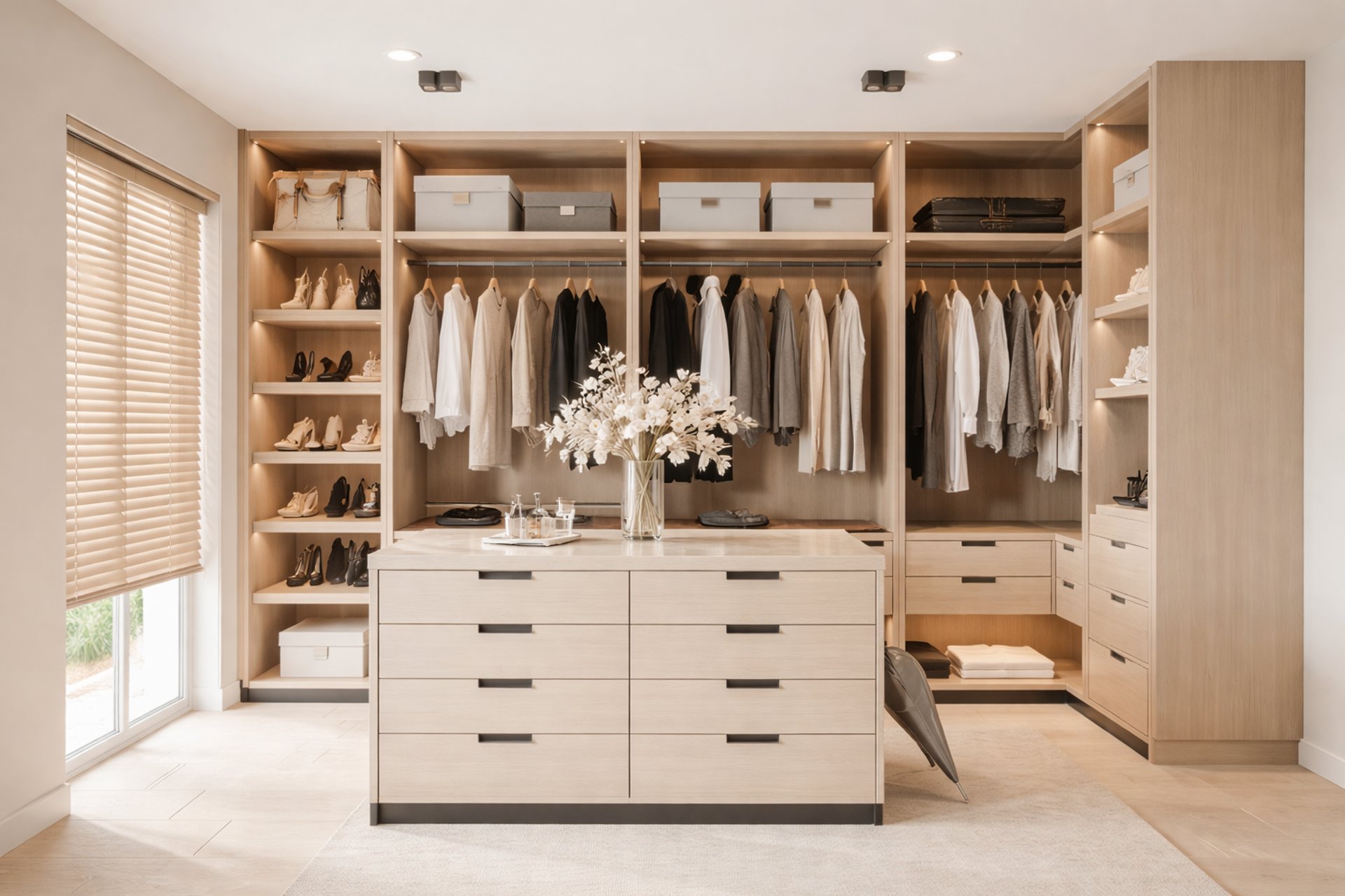 white wooden shelf with assorted items
