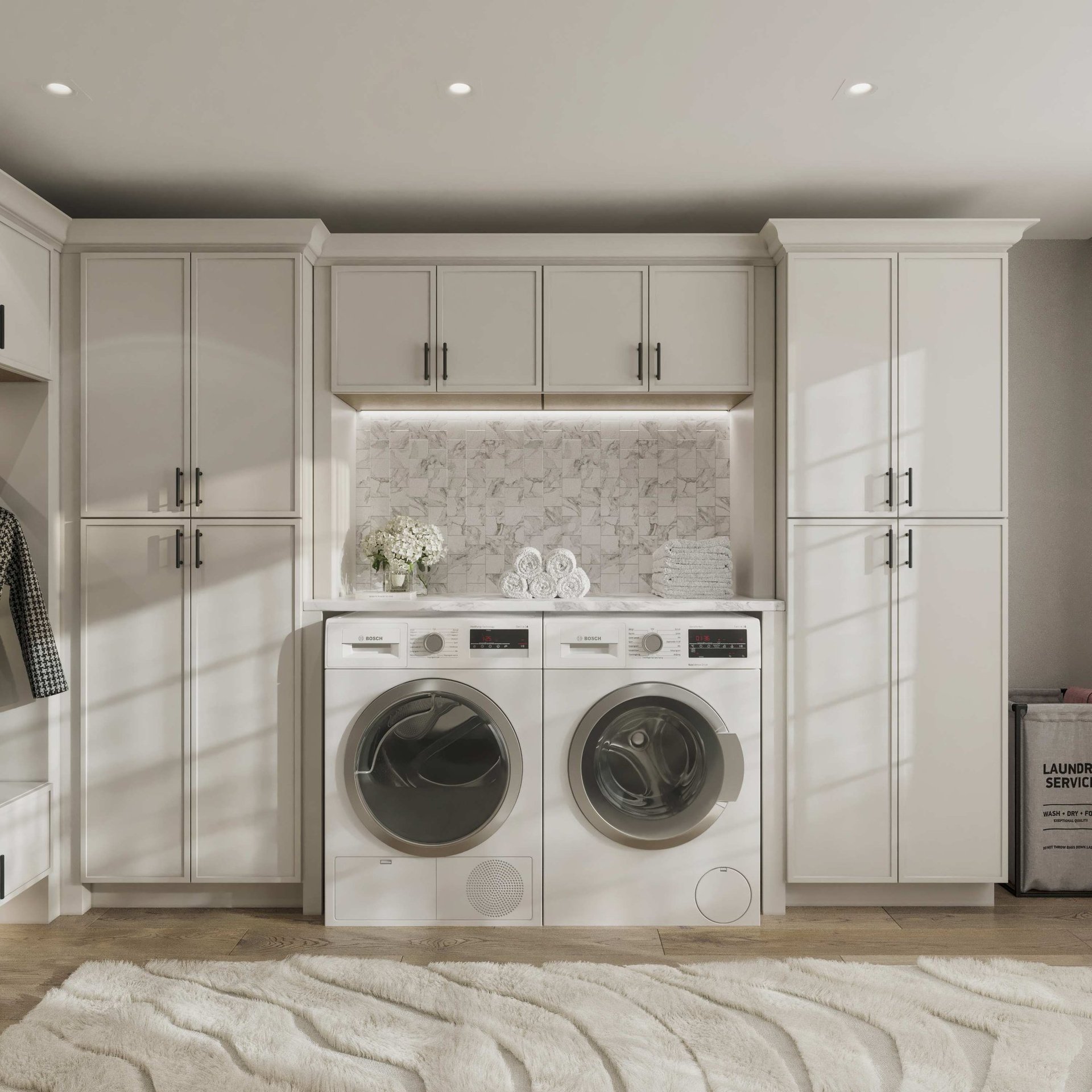 black and white bed linen