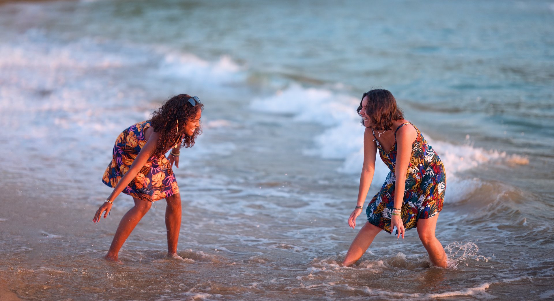 person wearing grey knit sweater