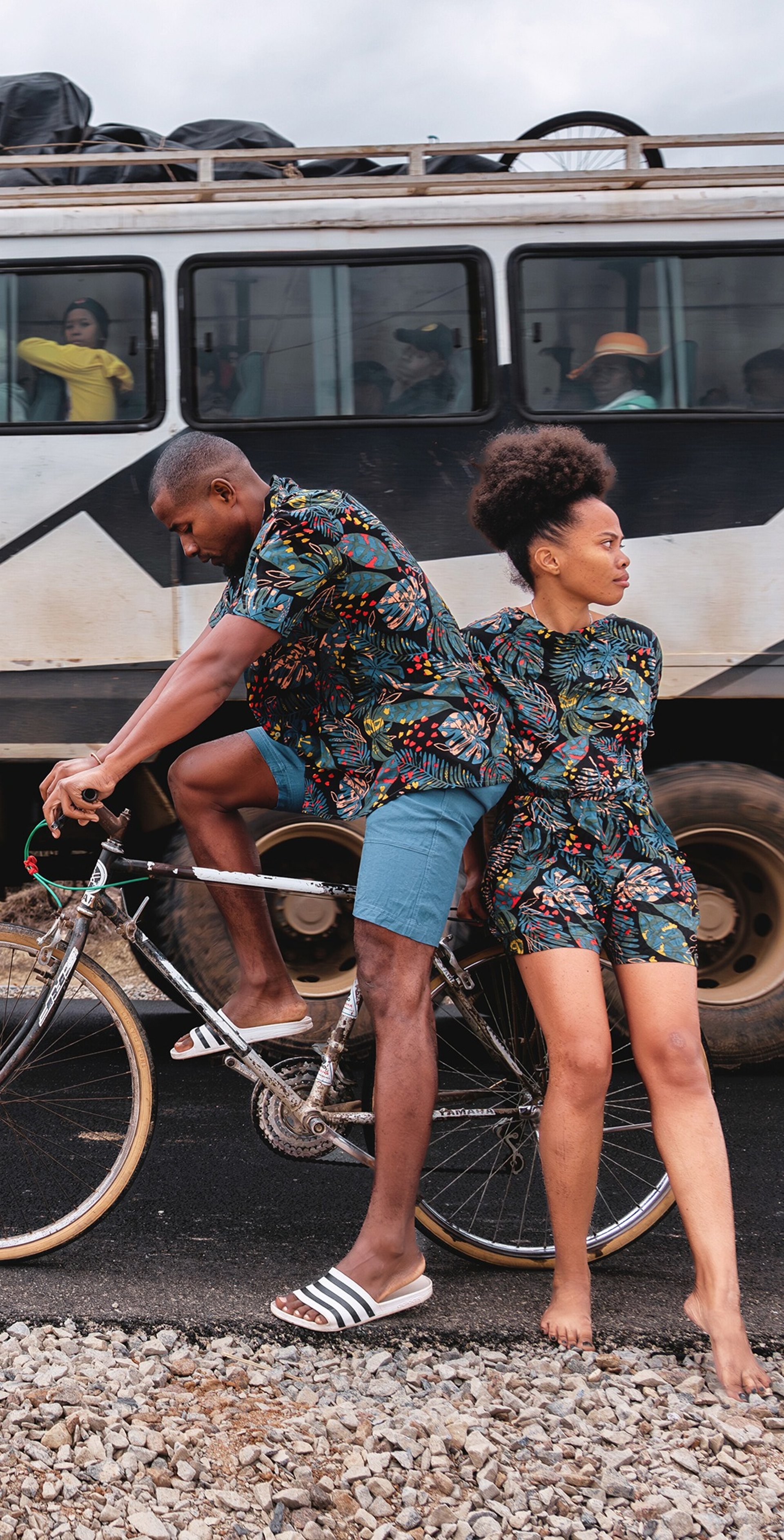 person wearing grey knit sweater