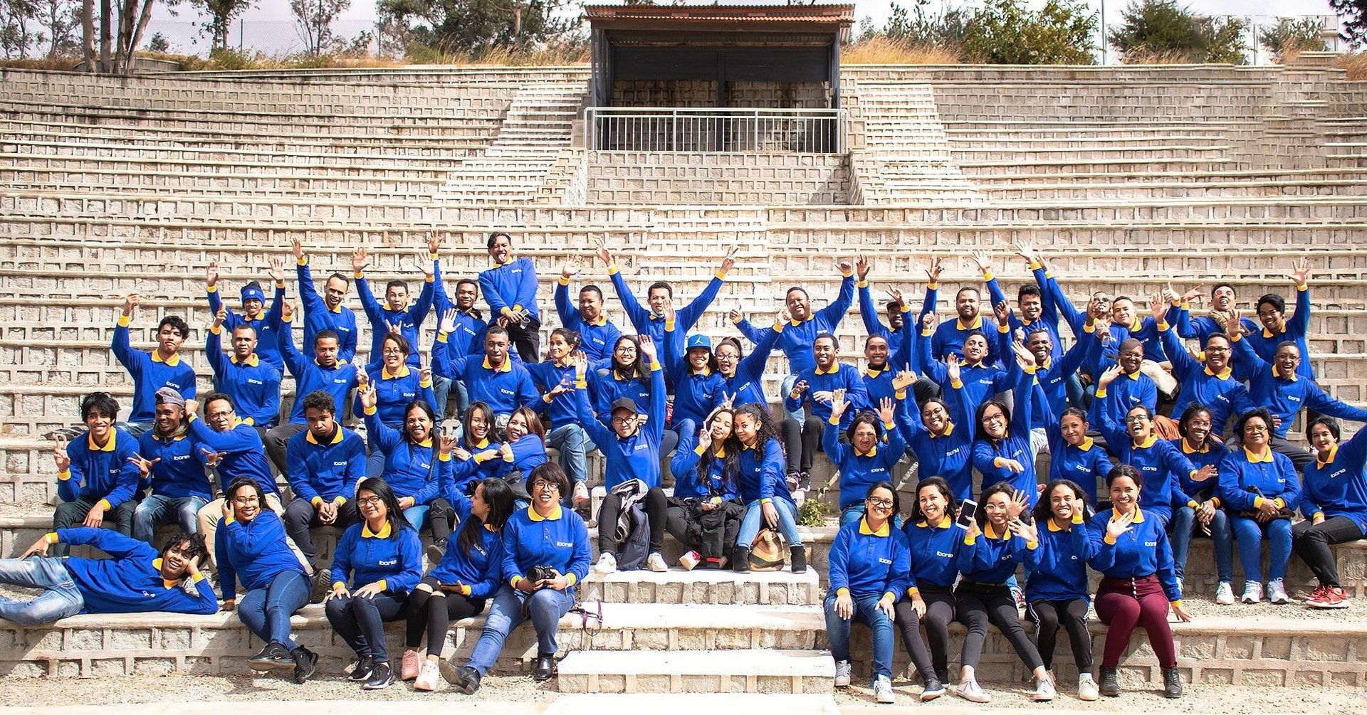 person wearing grey knit sweater