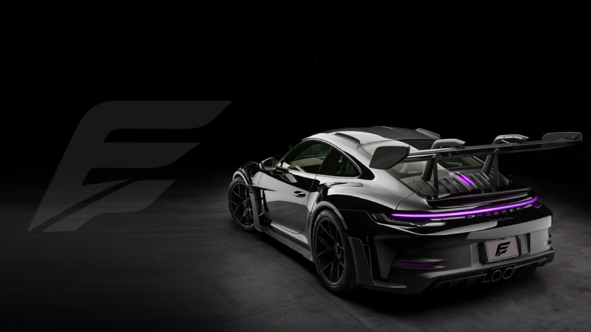 an abstract photo of a curved building with a blue sky in the background