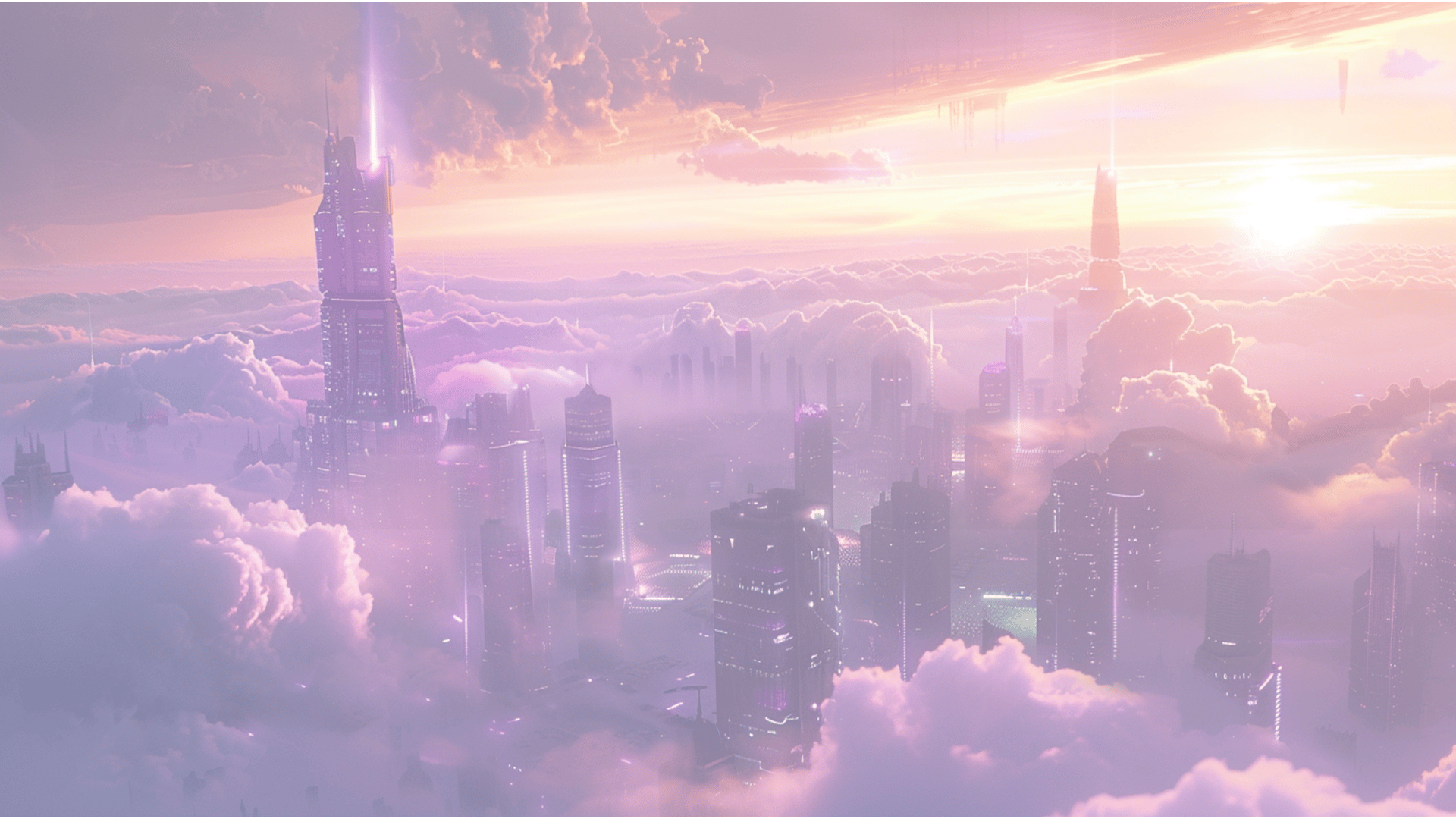 an abstract photo of a curved building with a blue sky in the background