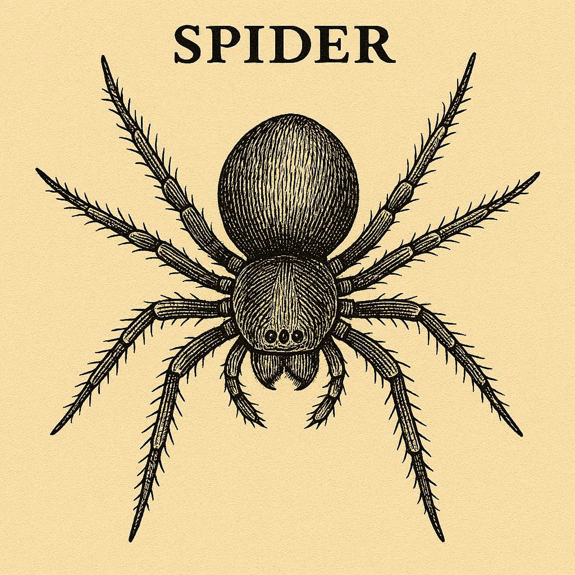 Image of a spider which Treat Pest Control Service takes care of