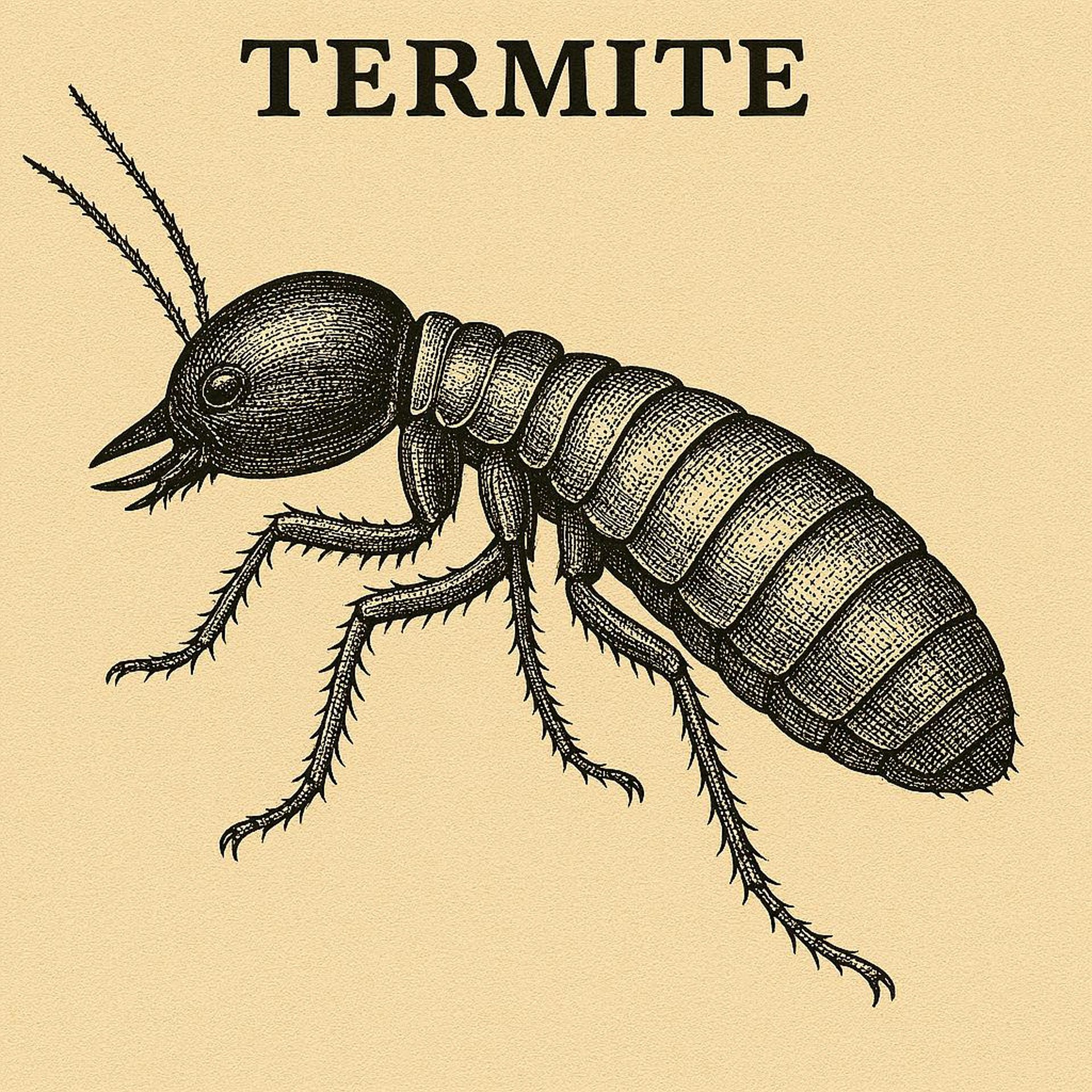 Image of a termite a critter Treat Pest Control Service Exterminates with Ease
