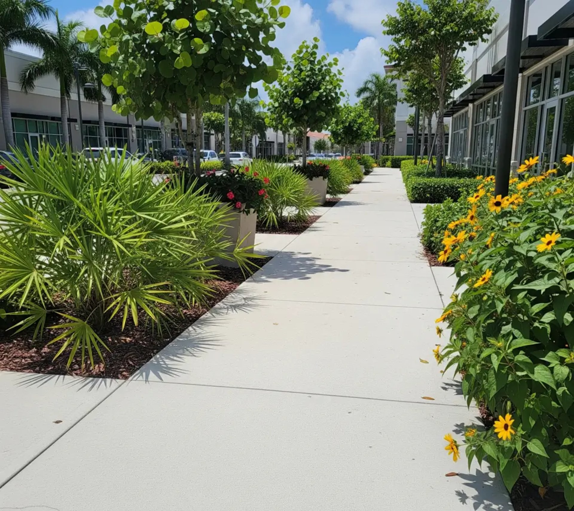  concrete walkway in Plantation, FL