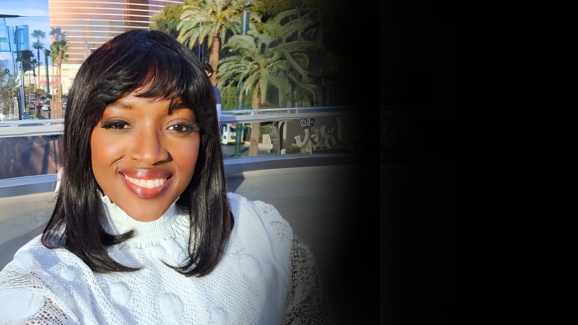 Stephanie (Stephy On Purpose) smiling in a white sweater, header photo for Christian author and teacher website.