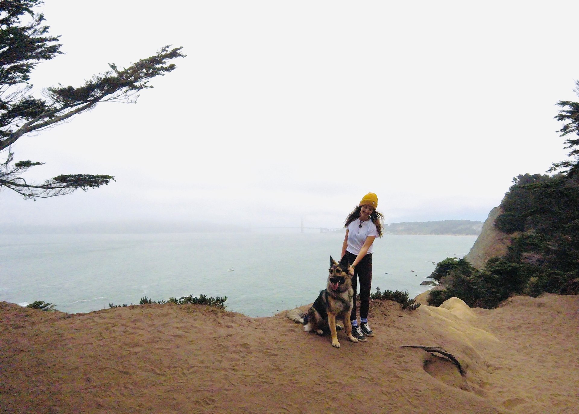 woman wearing yellow long-sleeved dress under white clouds and blue sky during daytime
