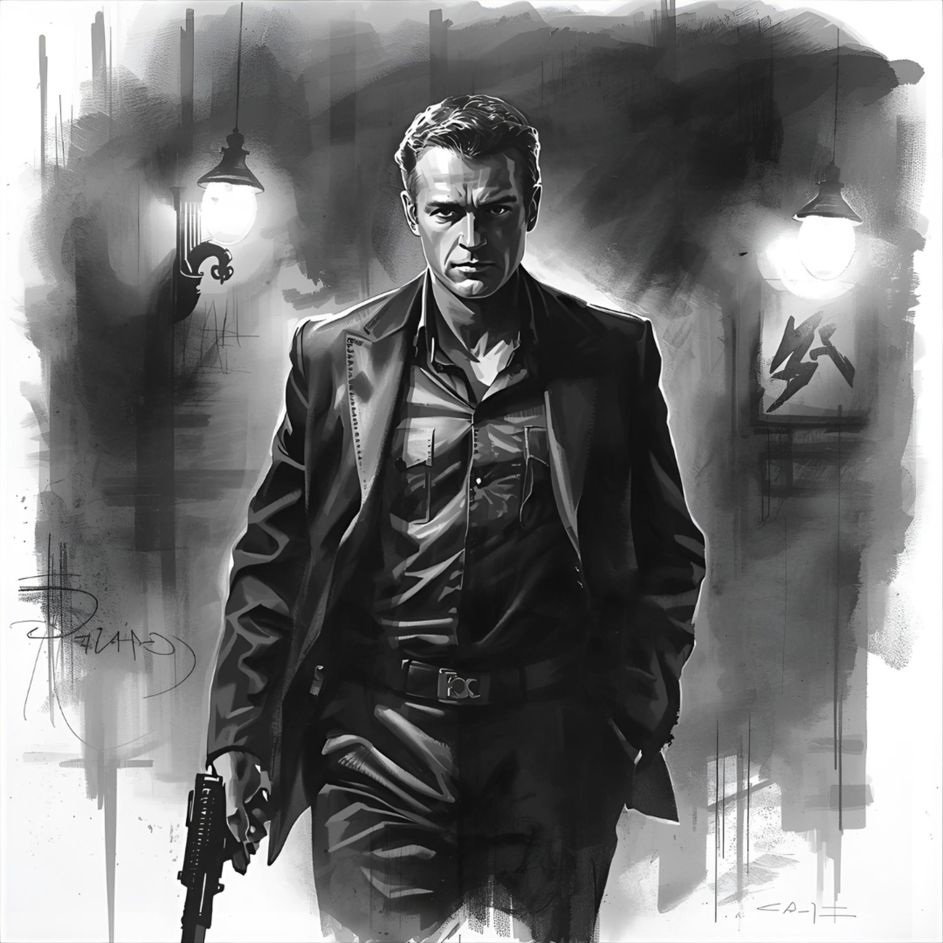 black and white bed linen