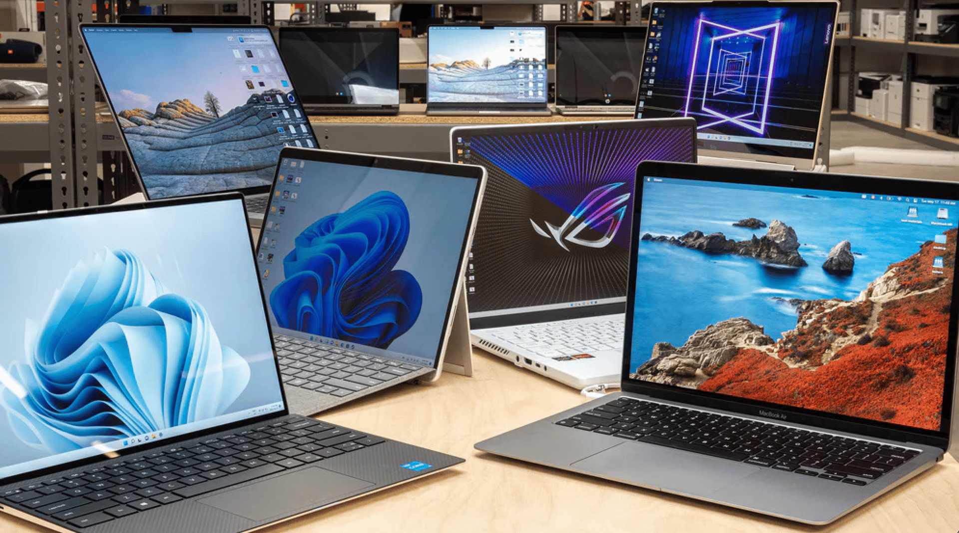 gray computer monitor