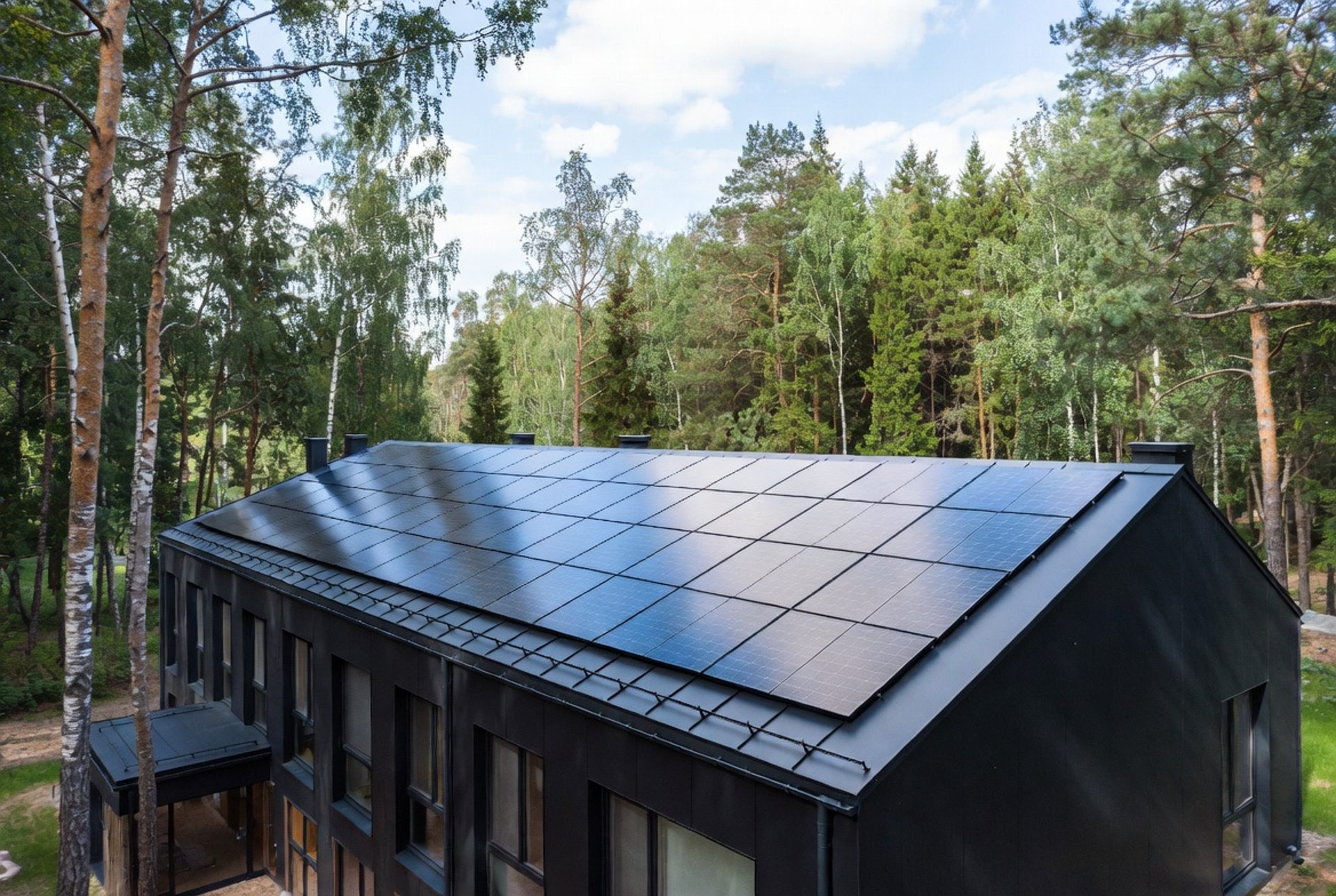 photo of three solar panels