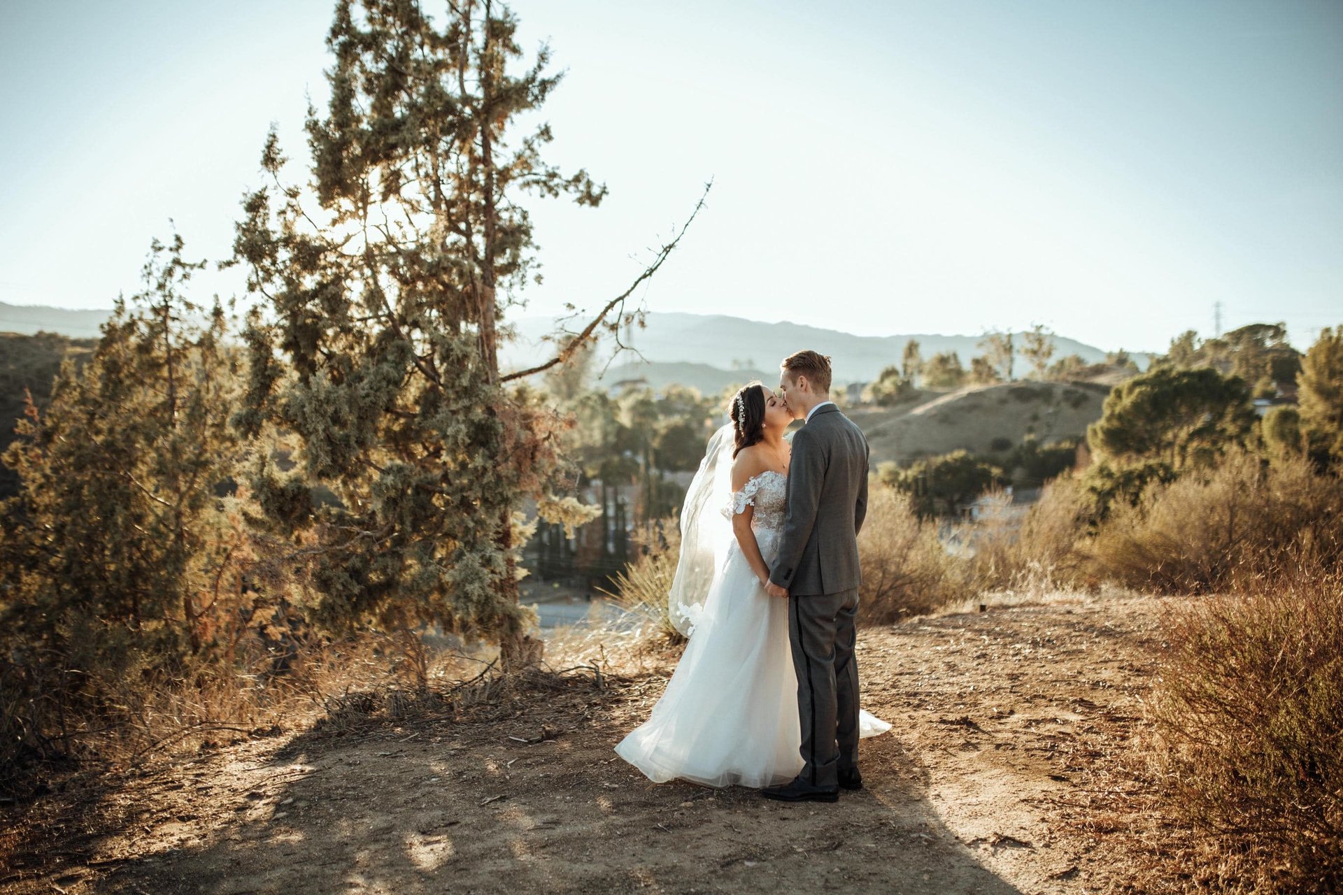 Bride and Groom romantics in San Diego | Weddings By Him and Her