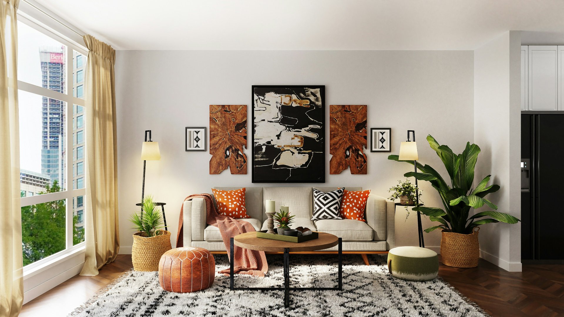 white and black wooden table with chairs