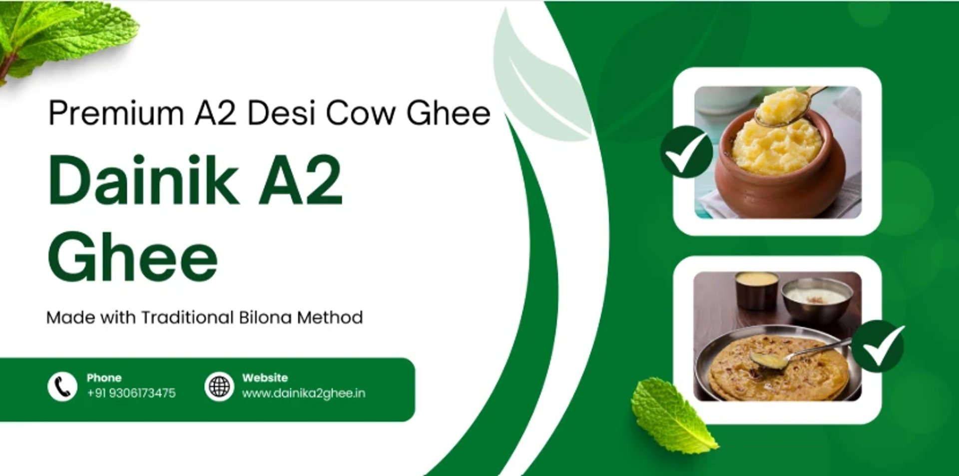 A2 desi cow ghee