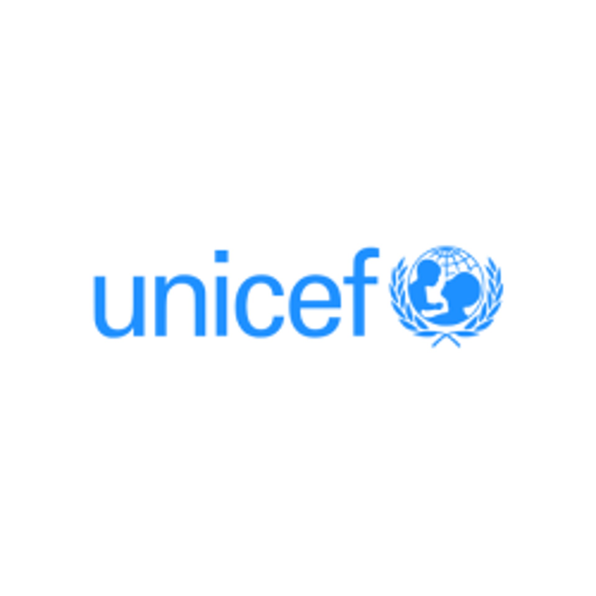 Logo de UNICEF, organización atendida por Peruimpress en impresión de materiales institucionales como banners, carpetas, afic