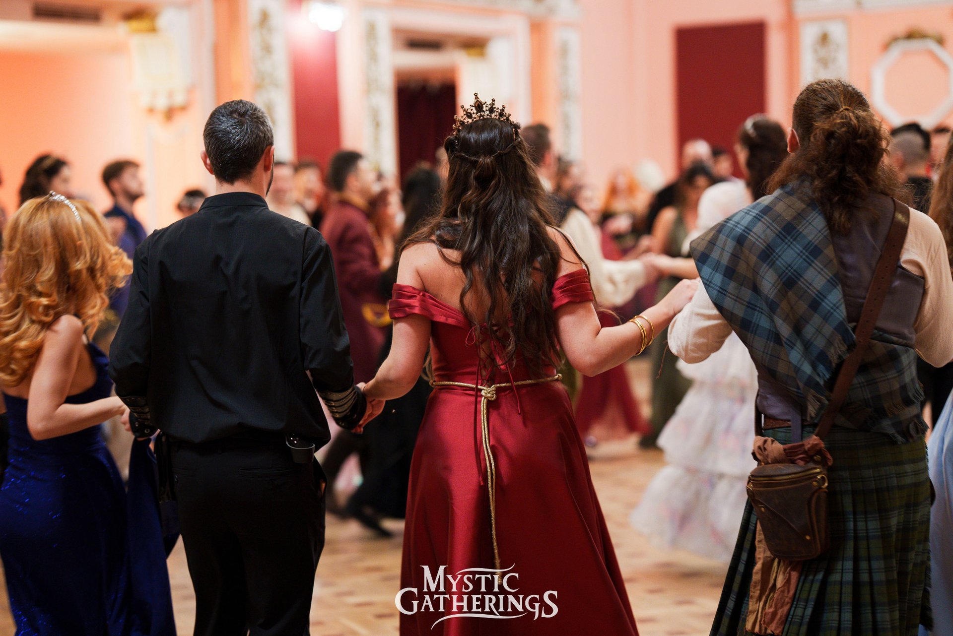 couple wearing silver-colored rings