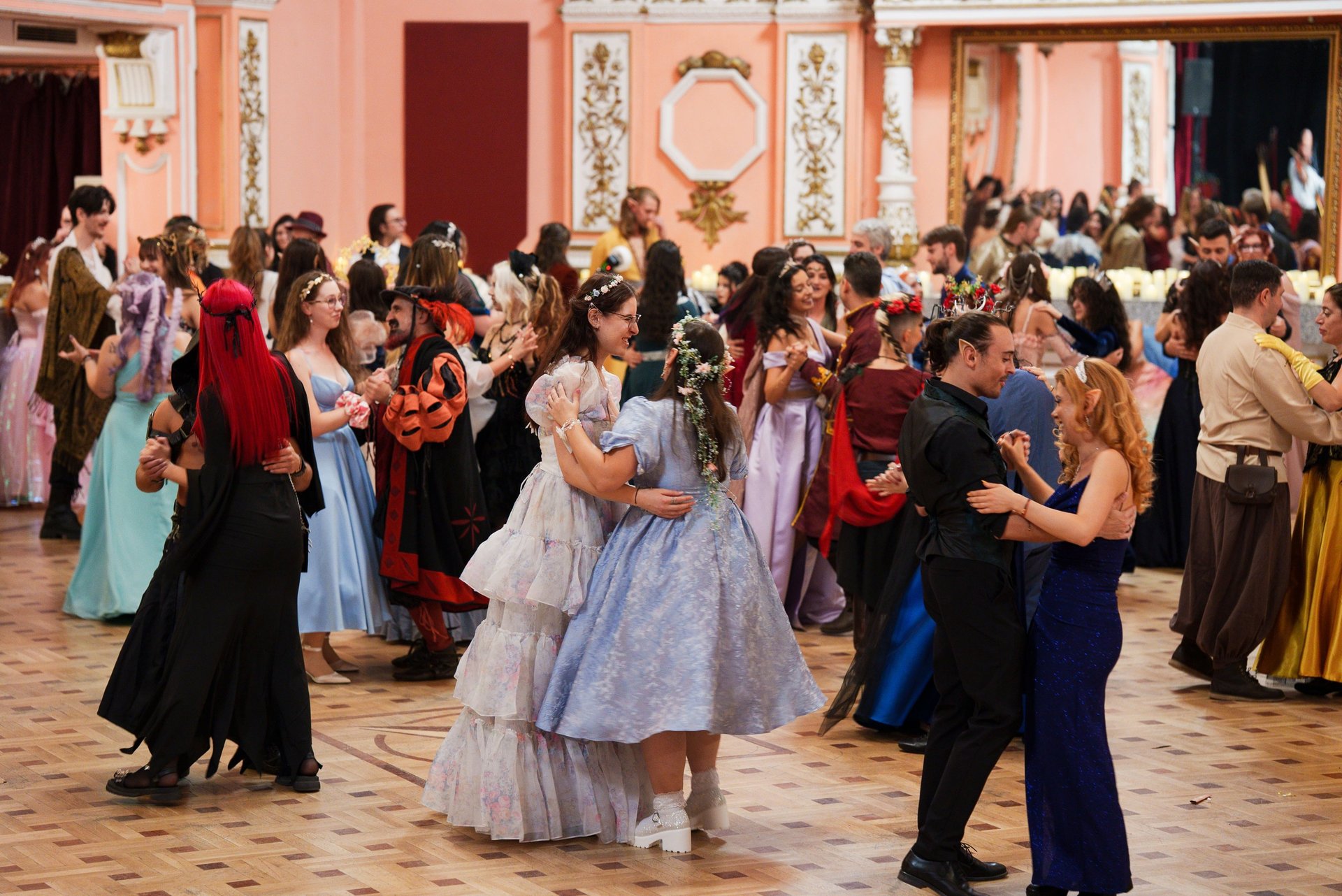 couple wearing silver-colored rings