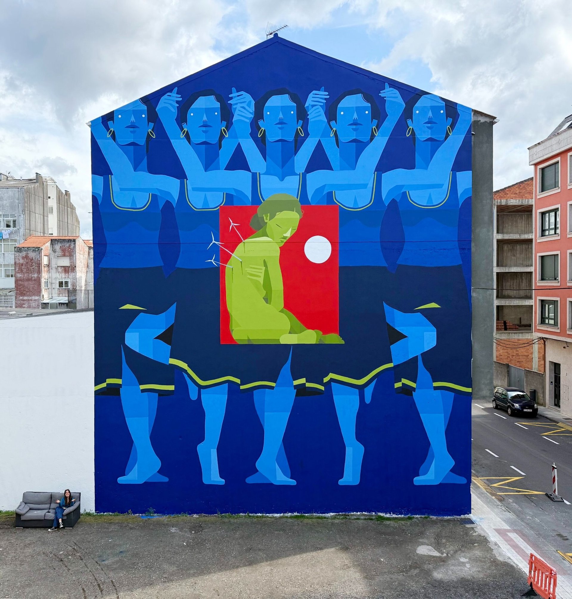 mountain range under blue sky