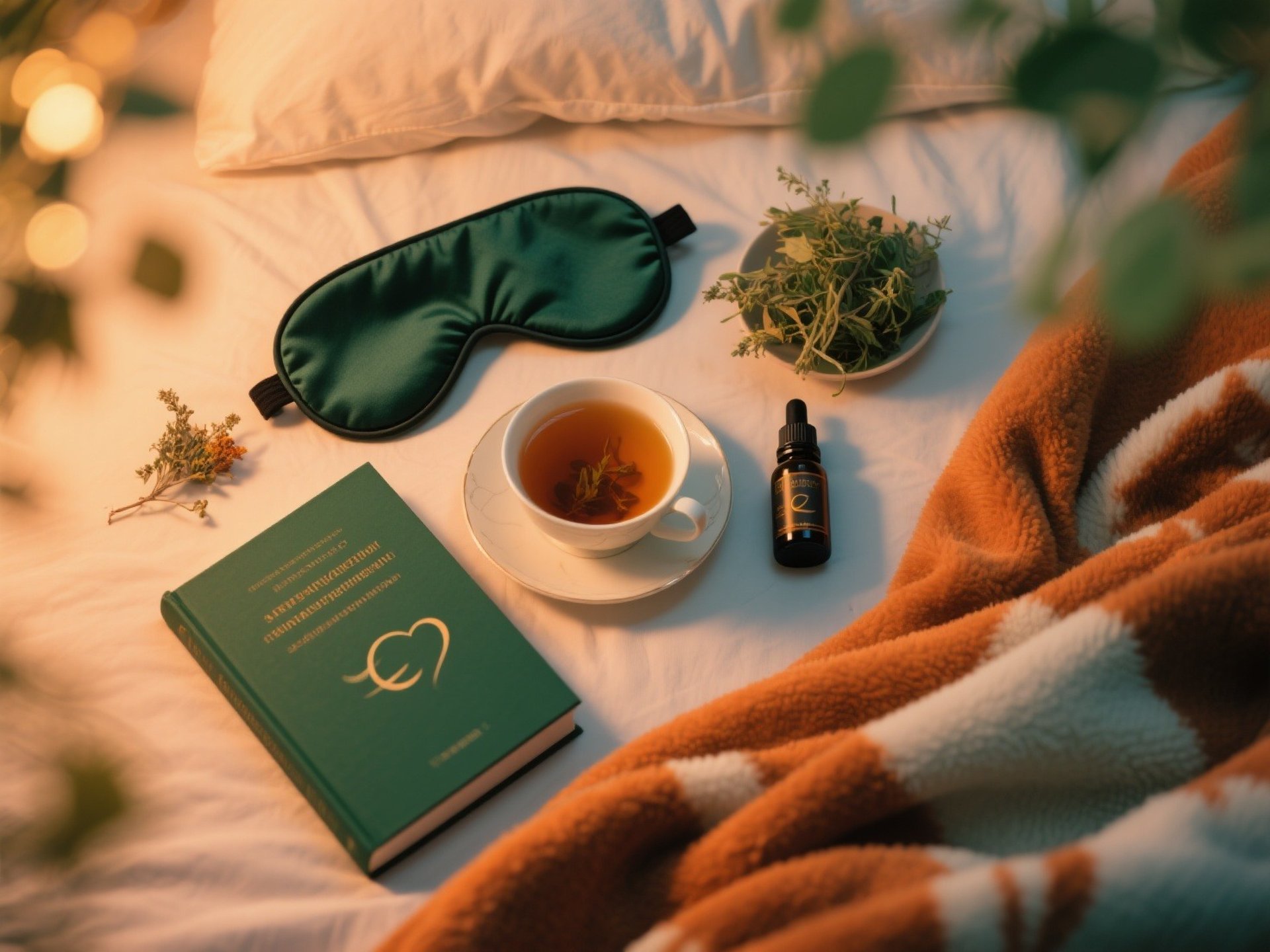 woman sleeping on bed beside book
