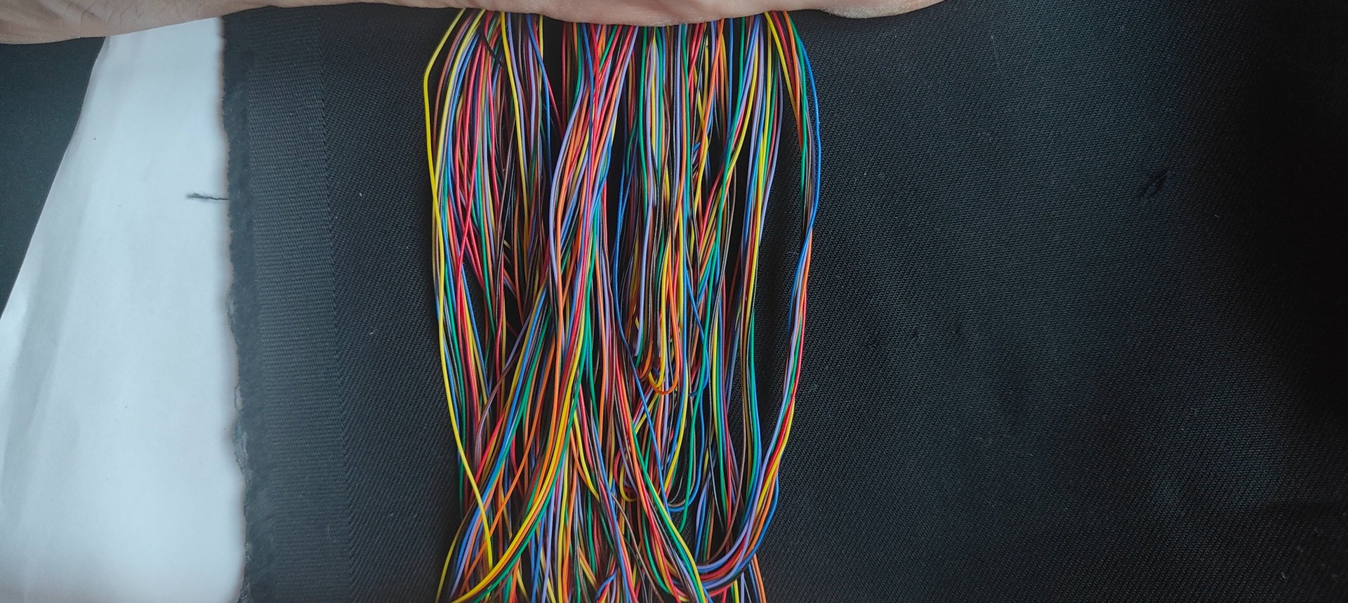 black blue and yellow textile