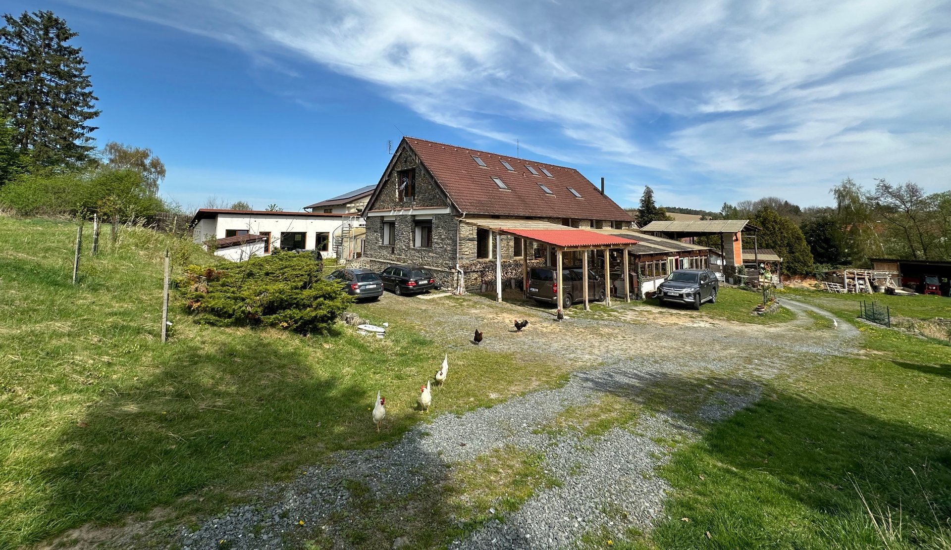 black and brown leather padded tub sofa