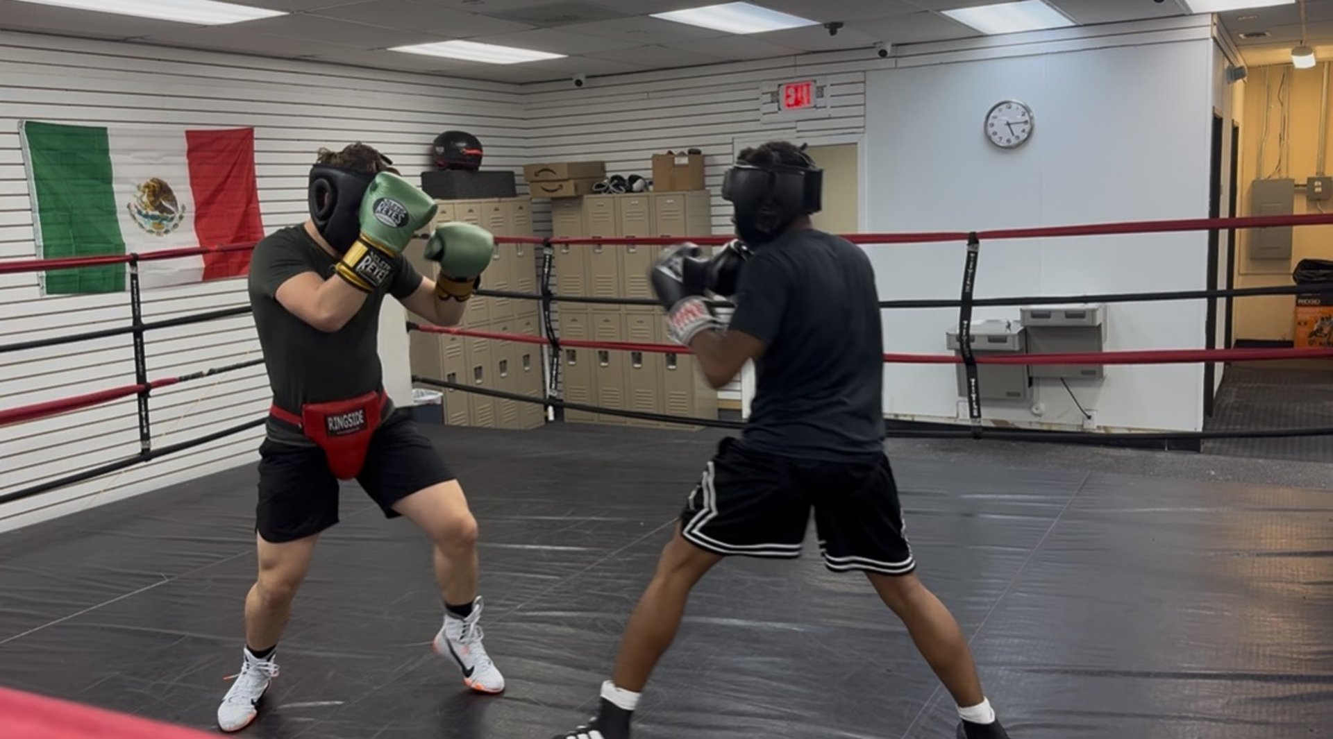 black and brown leather padded tub sofa