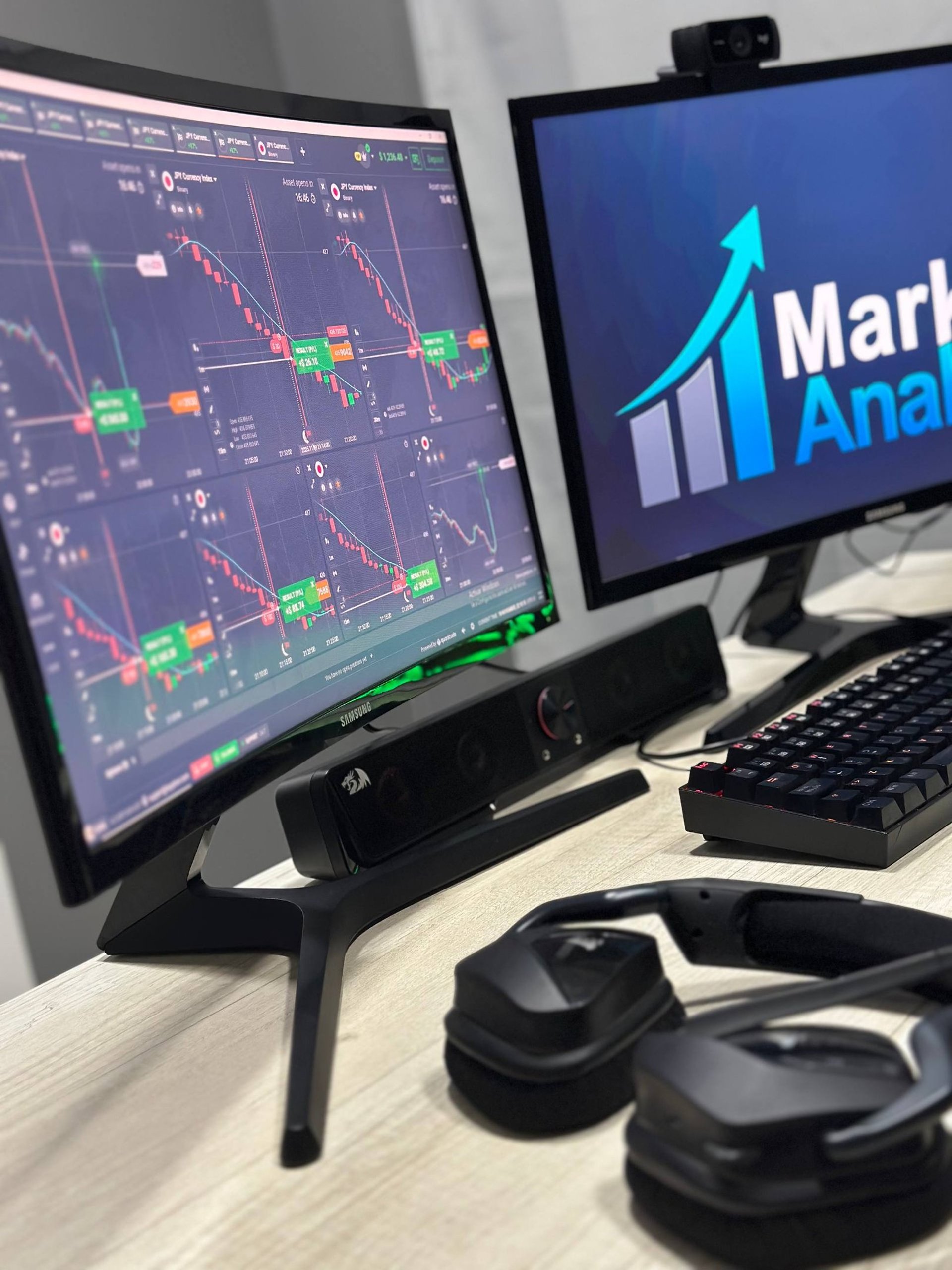 an abstract photo of a curved building with a blue sky in the background