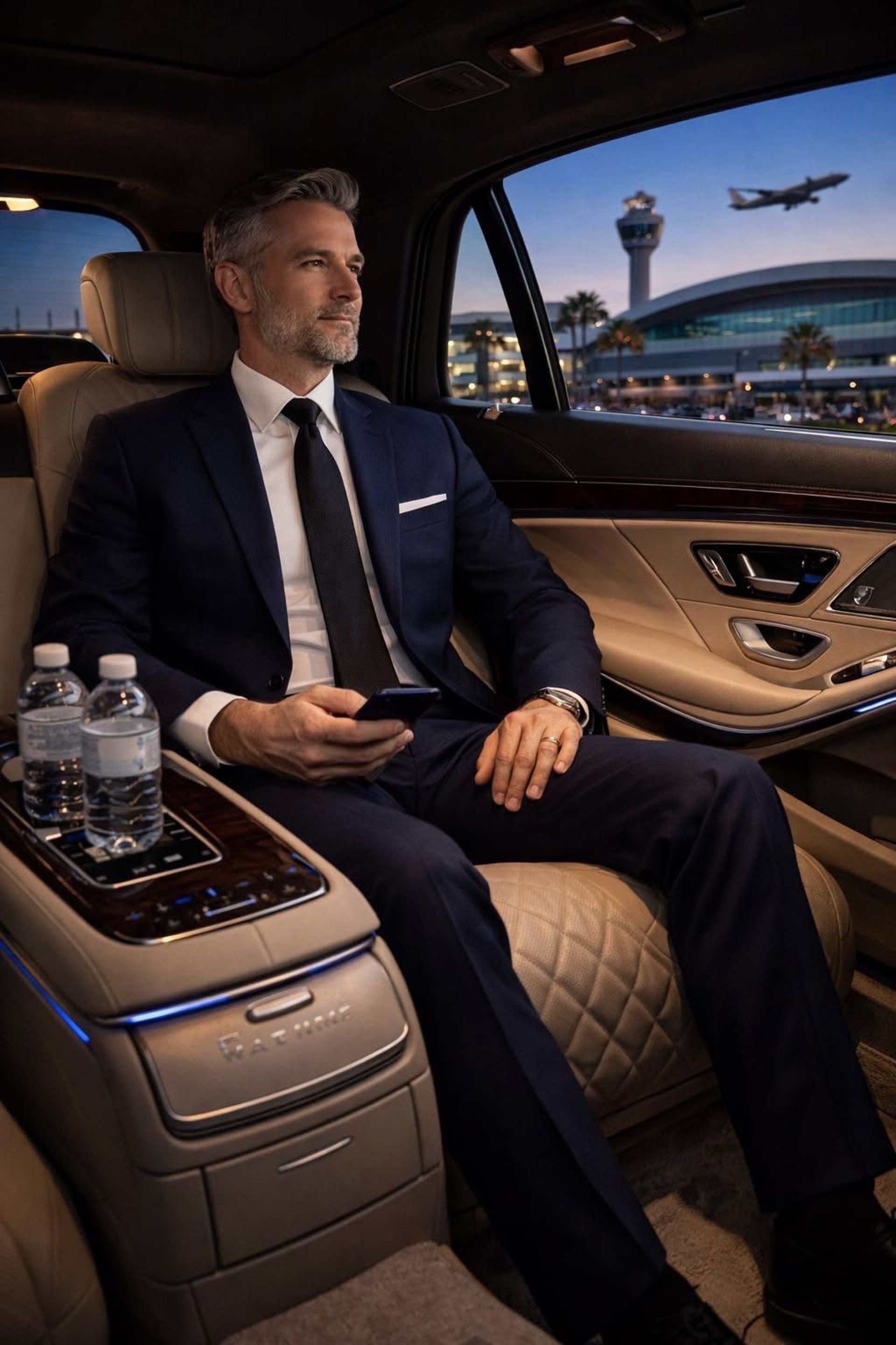 black and brown leather padded tub sofa