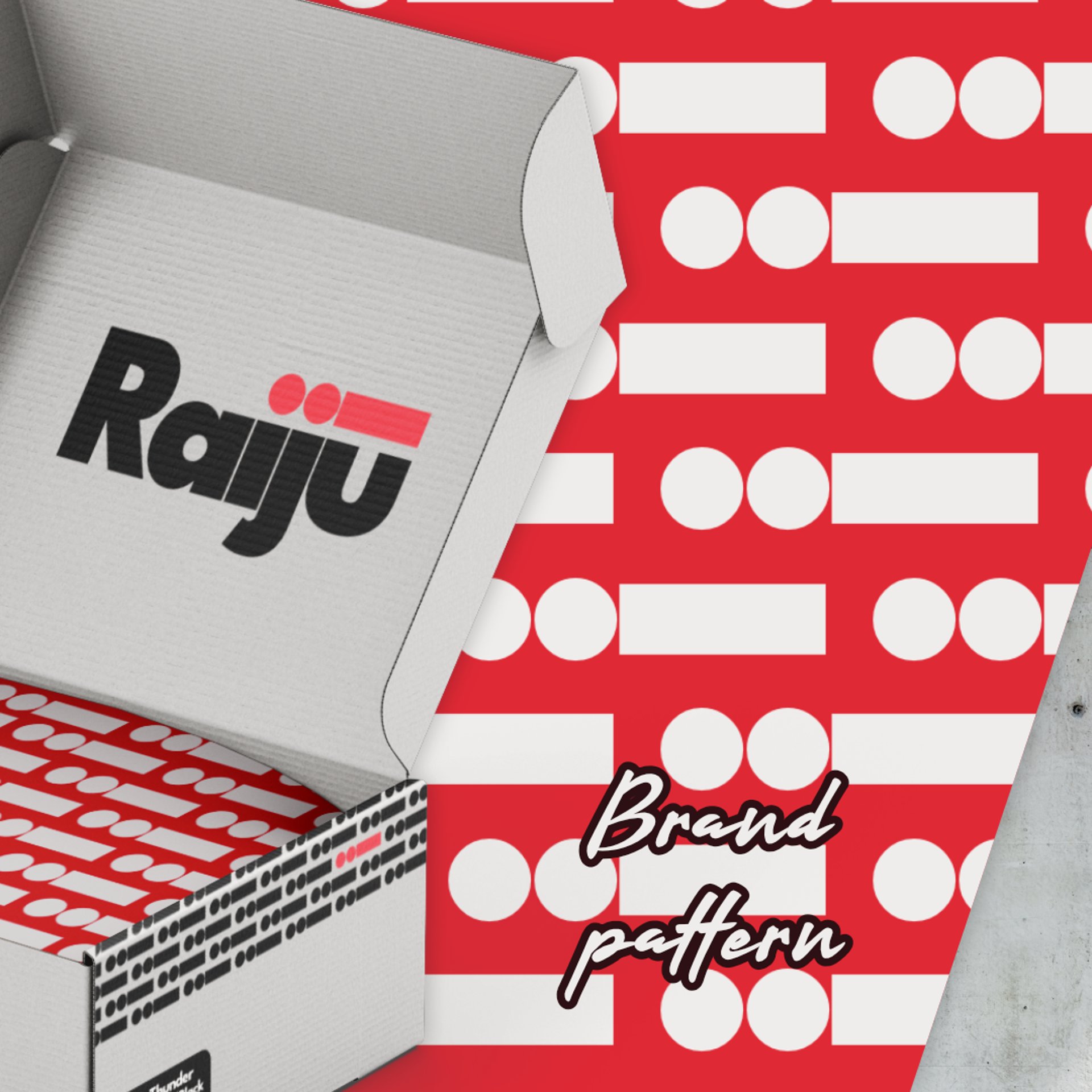 Carousel slide two - brand pattern