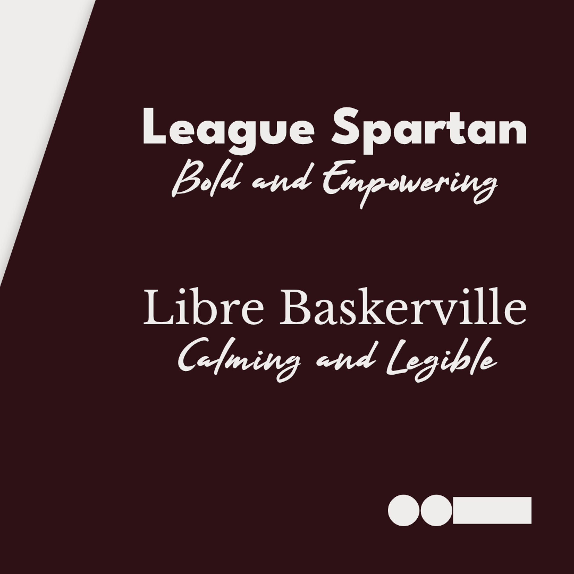 Carousel slide six - fonts