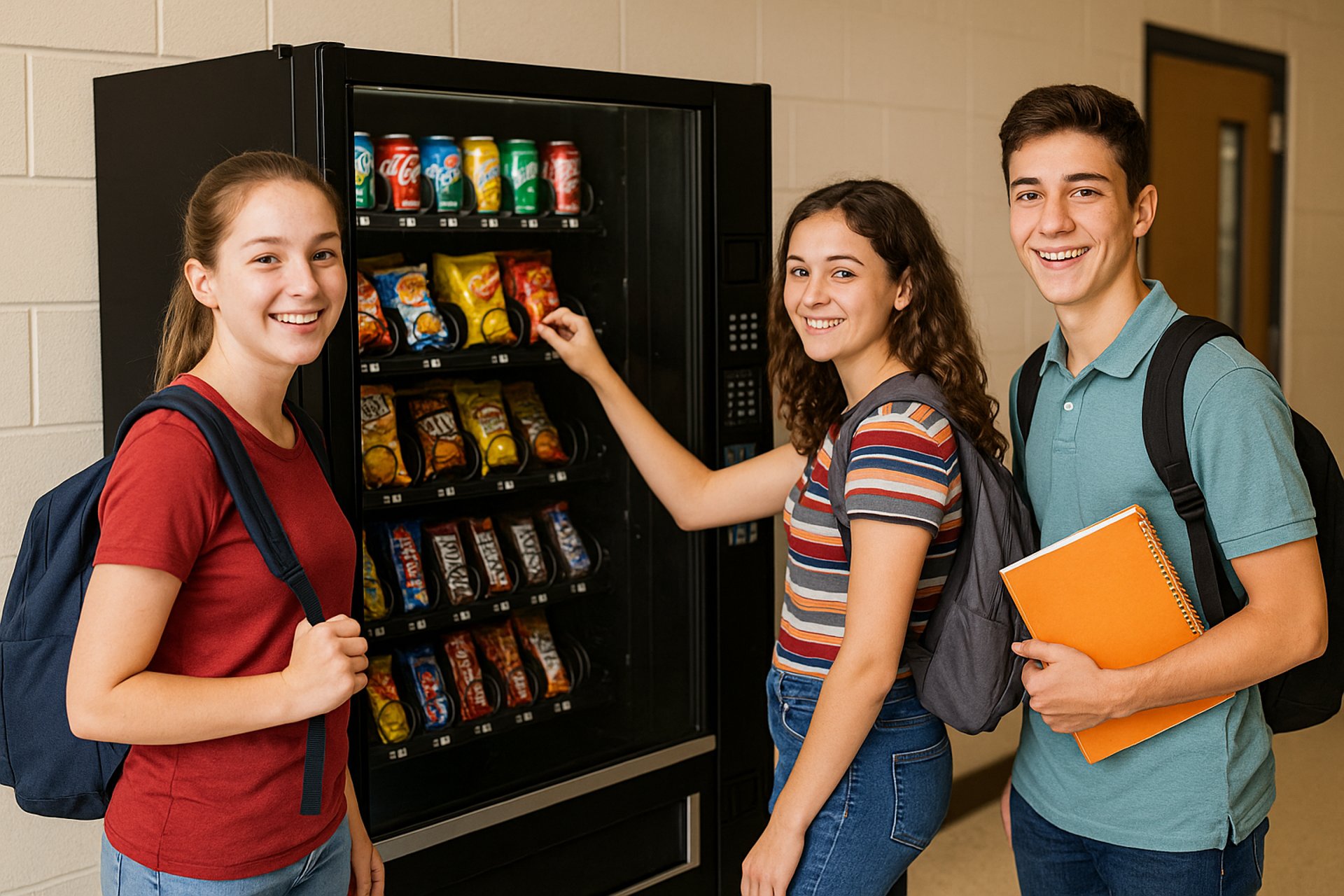 man on front of vending machines at nighttime