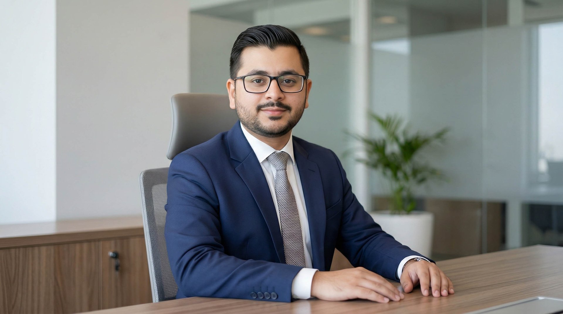 an abstract photo of a curved building with a blue sky in the background