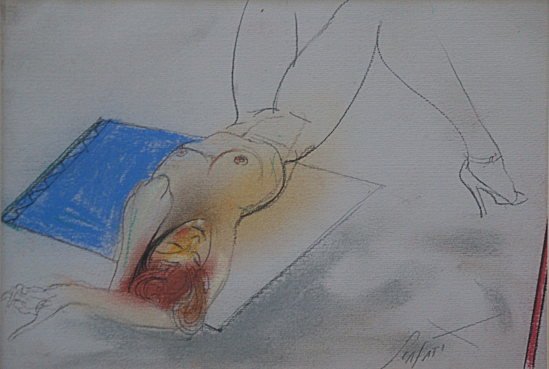 black blue and yellow textile