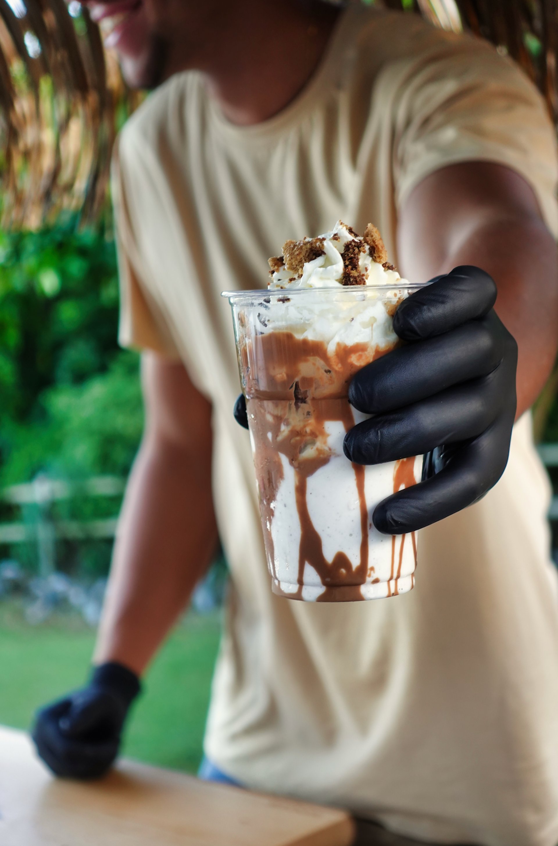 black blue and yellow textile