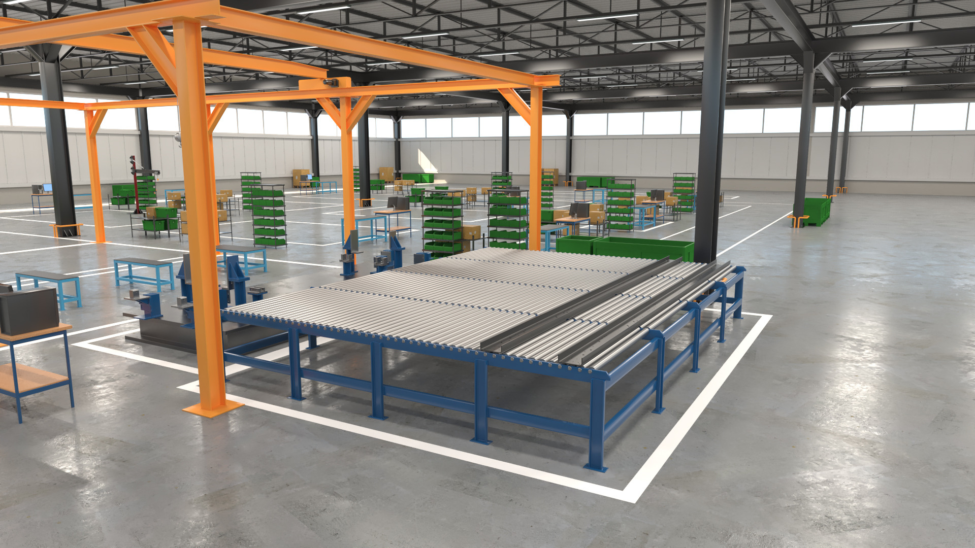 gray computer monitor