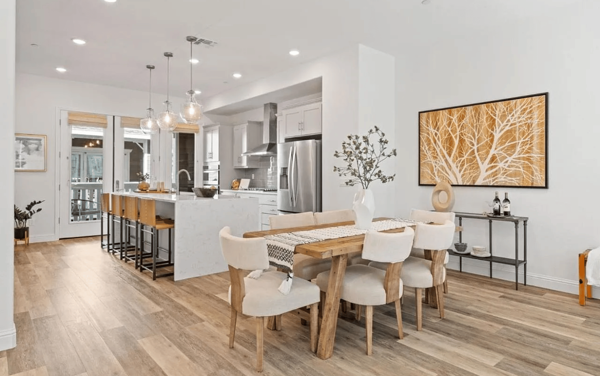 woman wearing yellow long-sleeved dress under white clouds and blue sky during daytime
