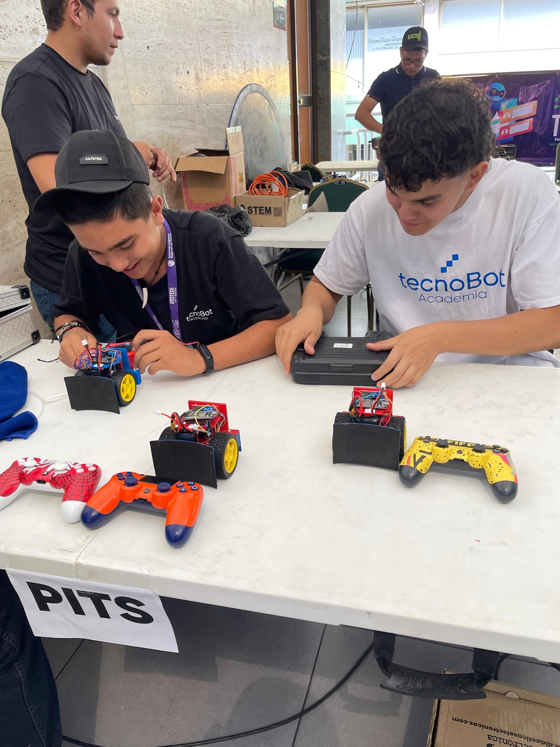 an abstract photo of a curved building with a blue sky in the background