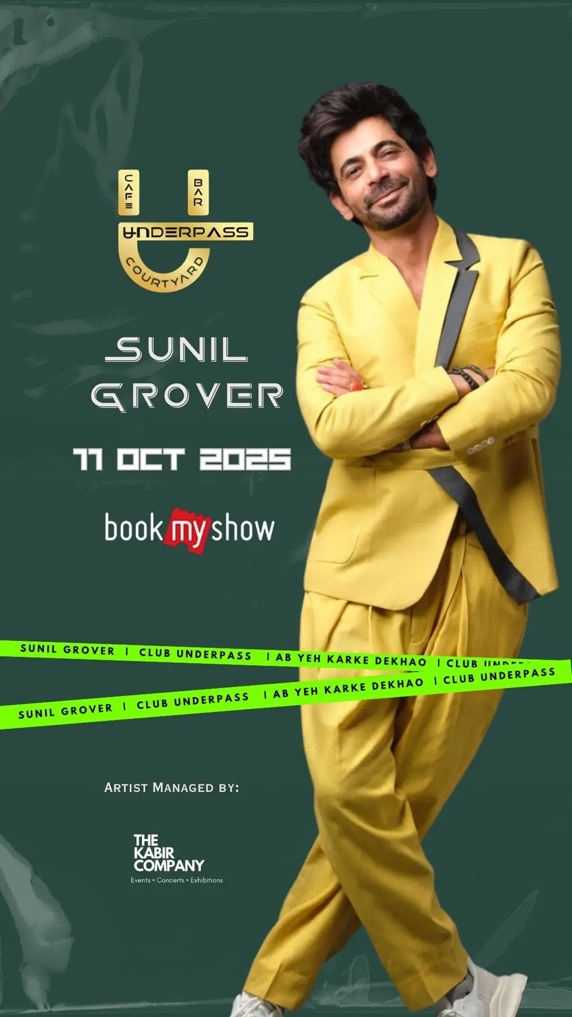 Sunil grover Coming to Cafe Underpass