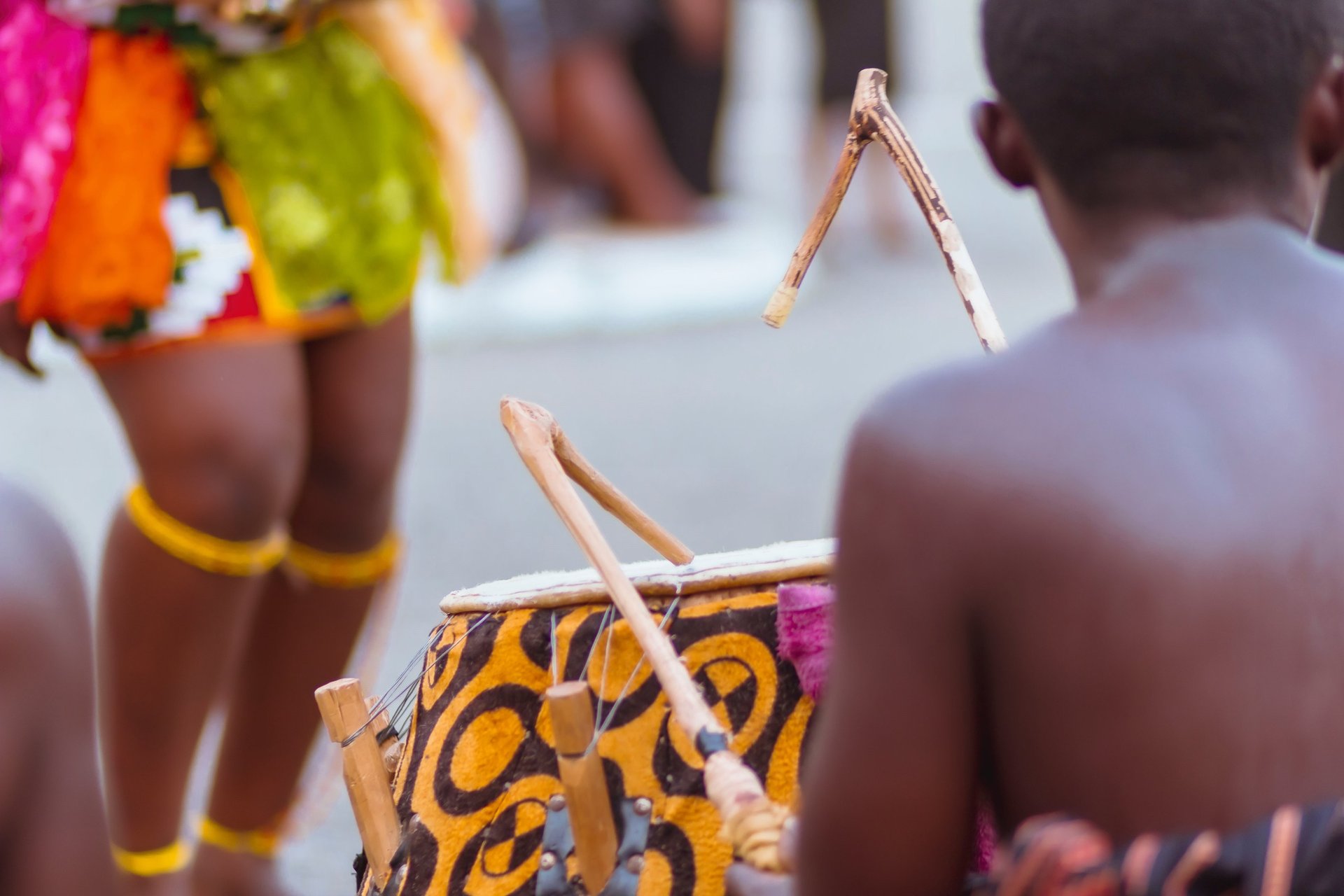 black blue and yellow textile
