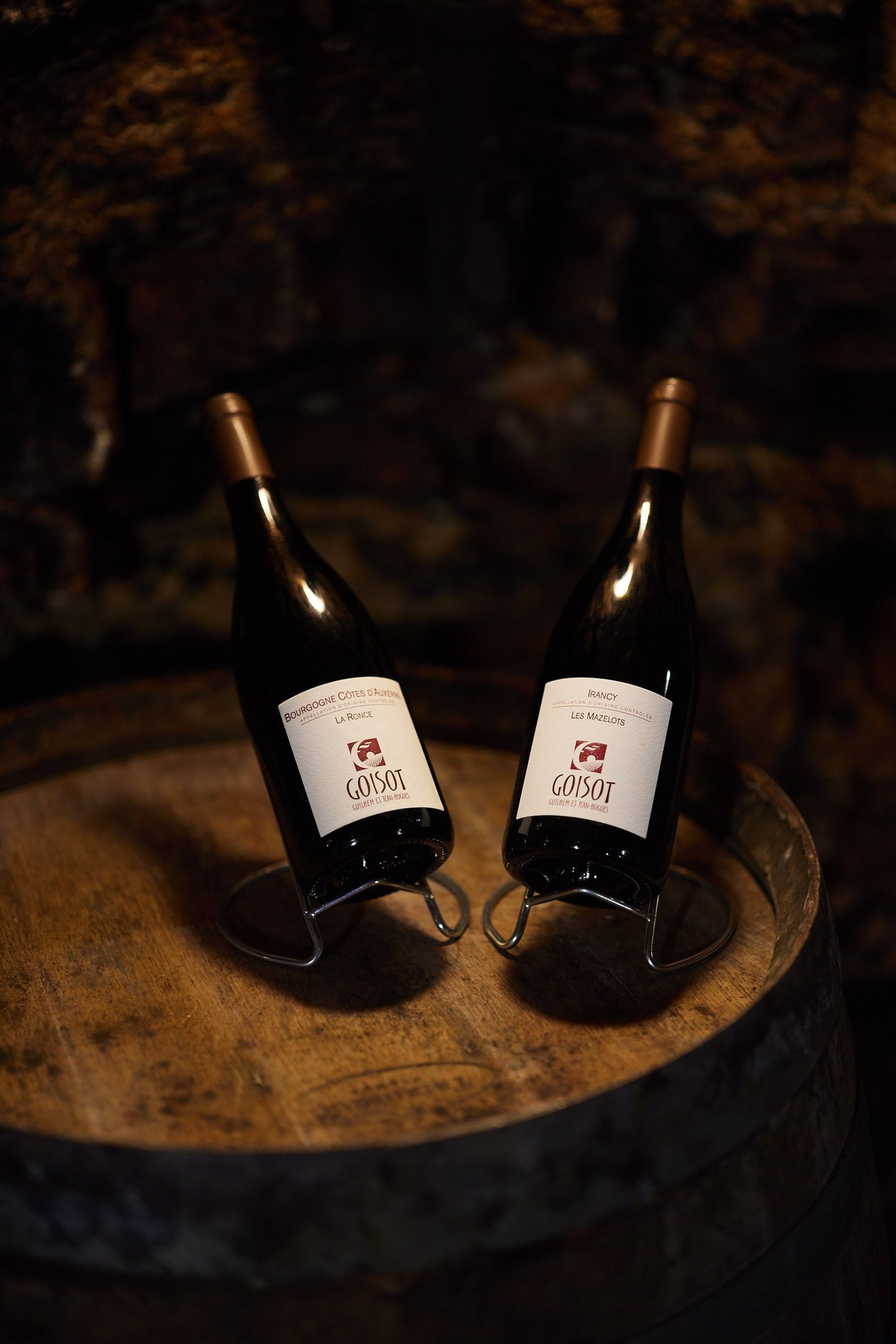 an abstract photo of a curved building with a blue sky in the background