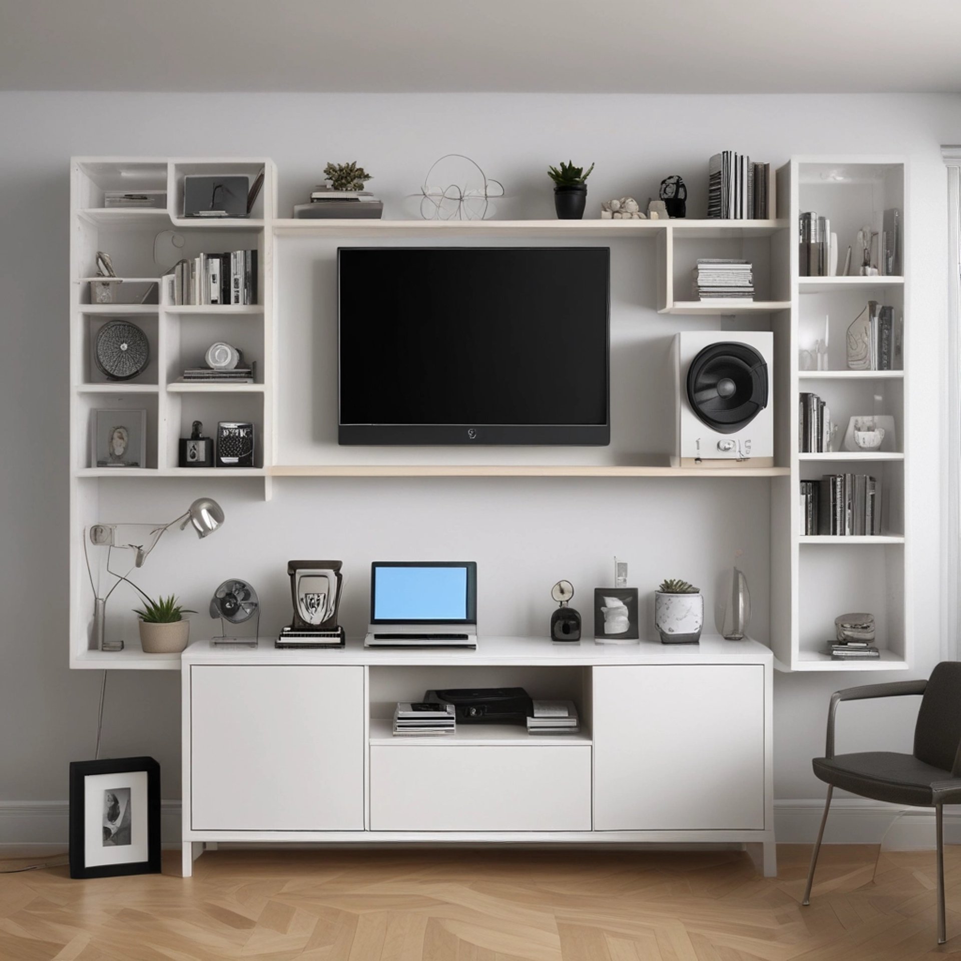 gray computer monitor